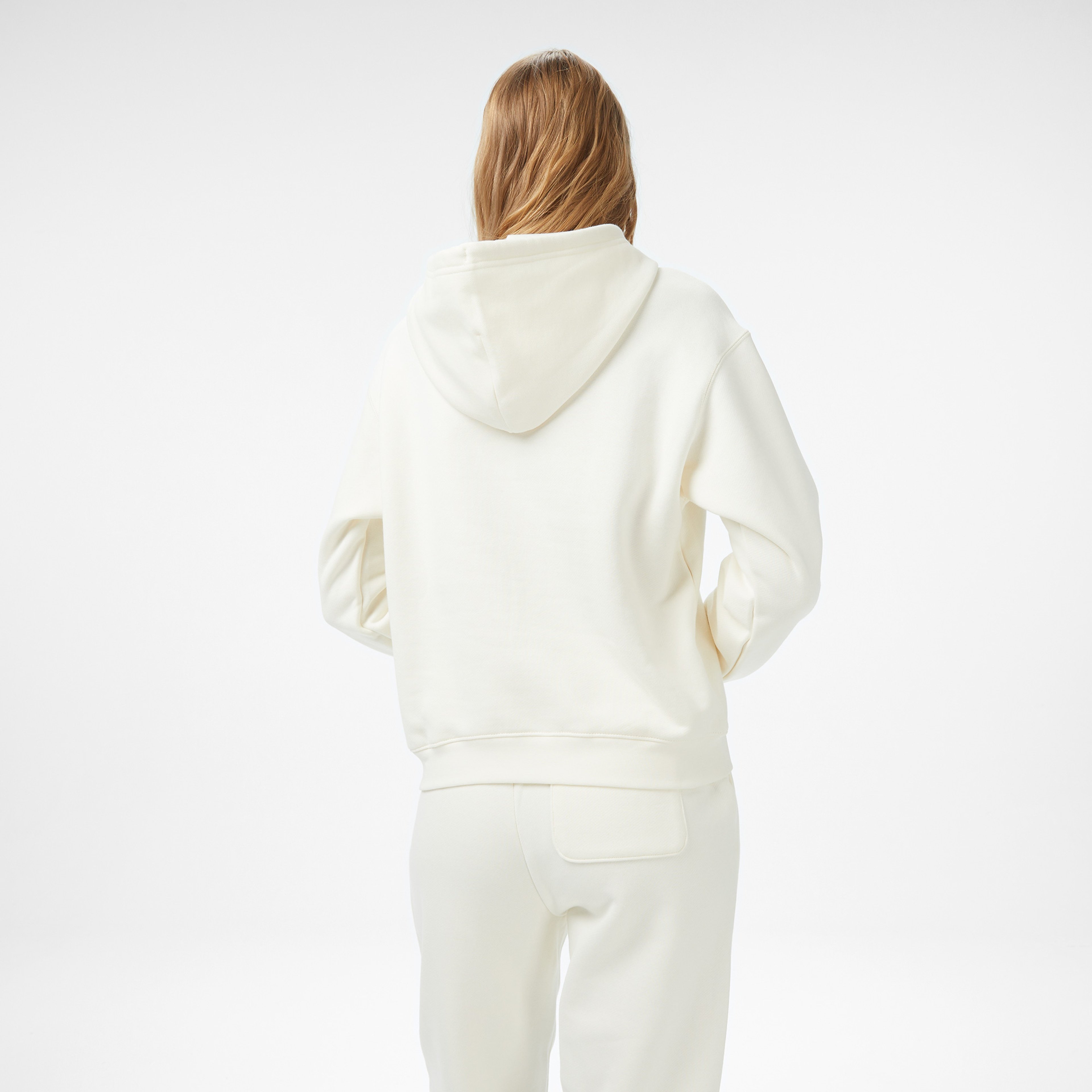 Converse Baskılı Kadın Krem Sweatshirt