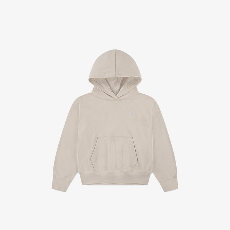Jordan Brooklyn Fleece Pullover Çocuk Bej Sweatshirt