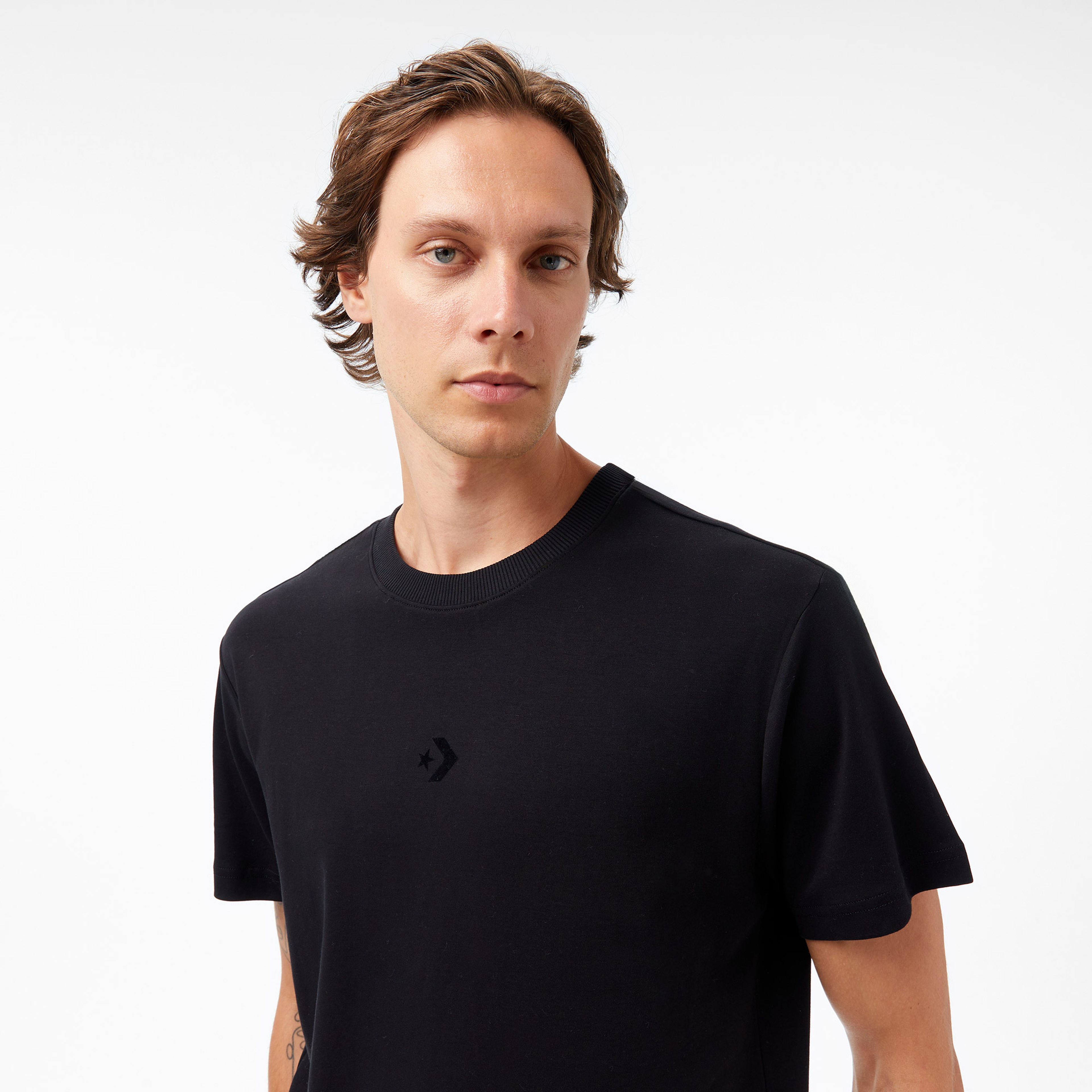 Converse Erkek Siyah T Shirt