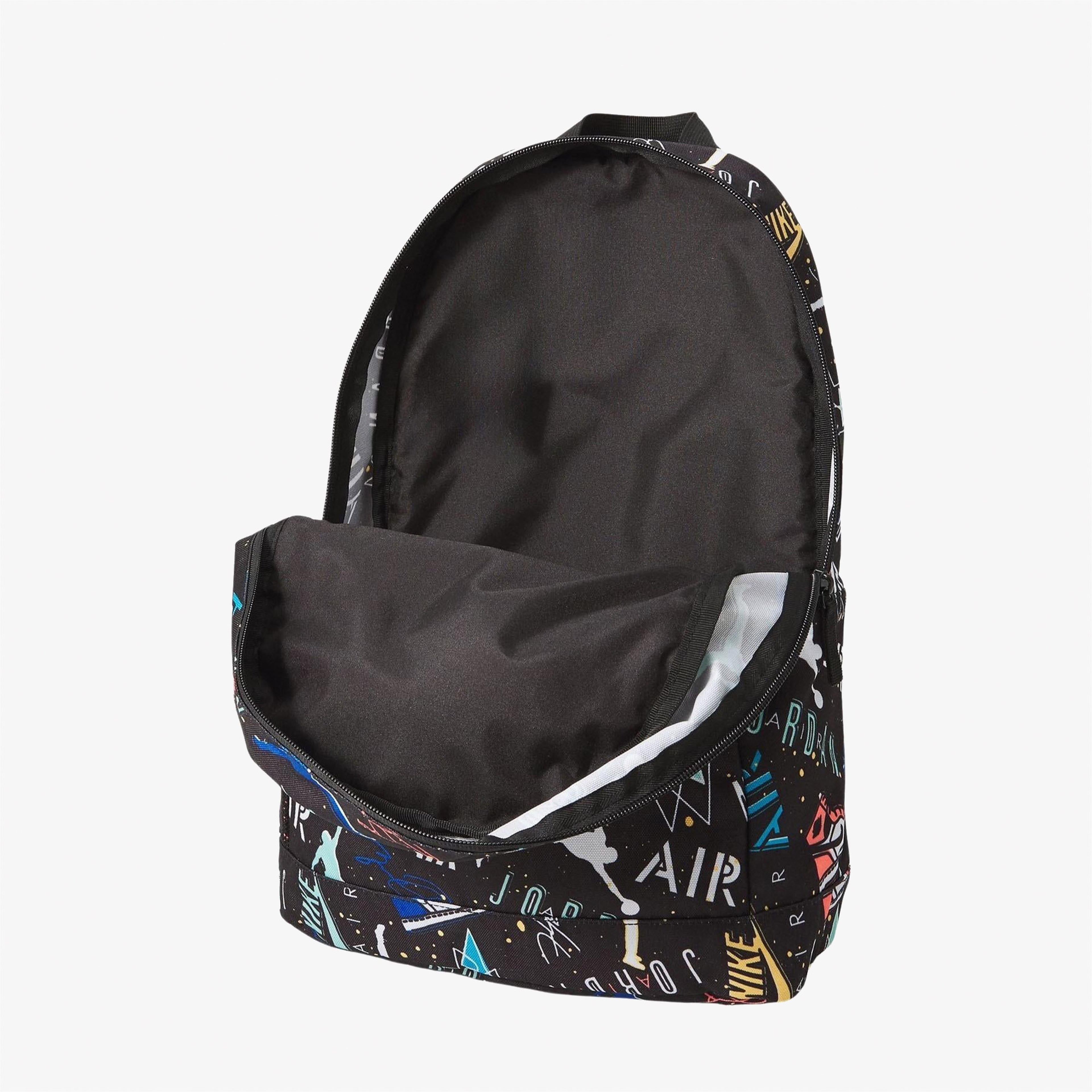 Jordan School Unisex Siyah Sırt Çantası