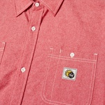 Huf Total Eclipse Chambray Erkek Kırmızı Gömlek