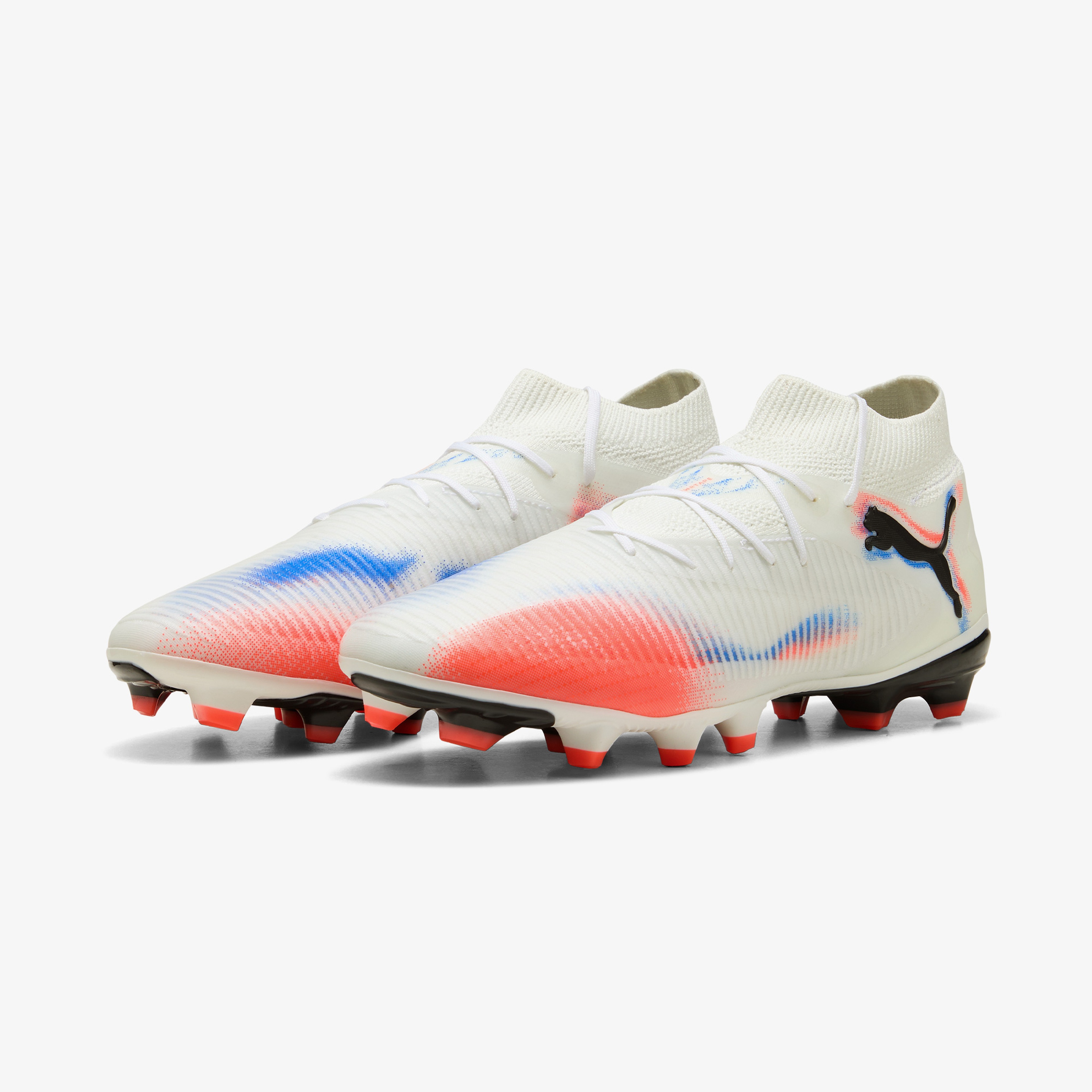 Puma Future 8 Pro Fg-Ag Erkek Beyaz Çim Saha Kramponu