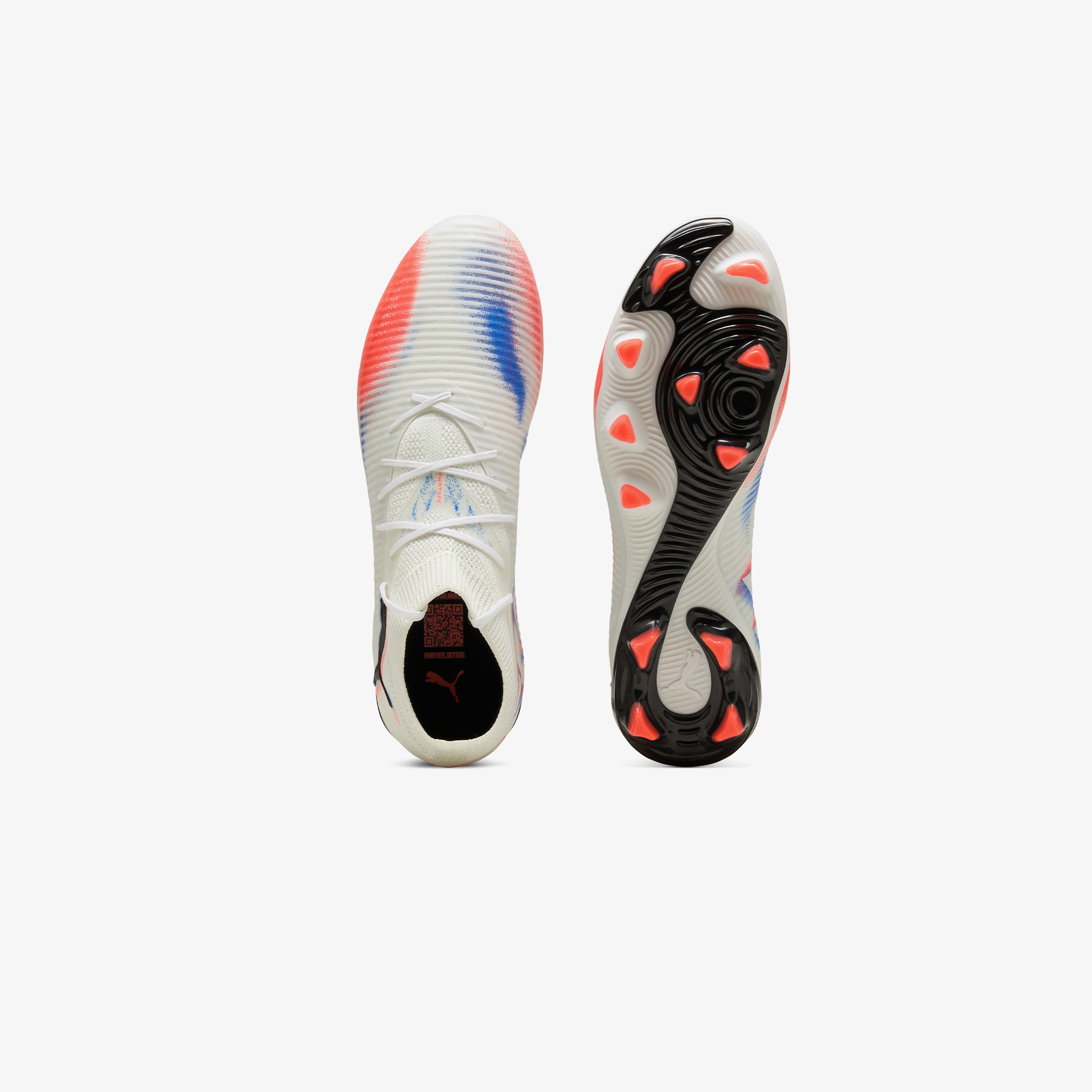 Puma Future 8 Pro Fg-Ag Erkek Beyaz Çim Saha Kramponu