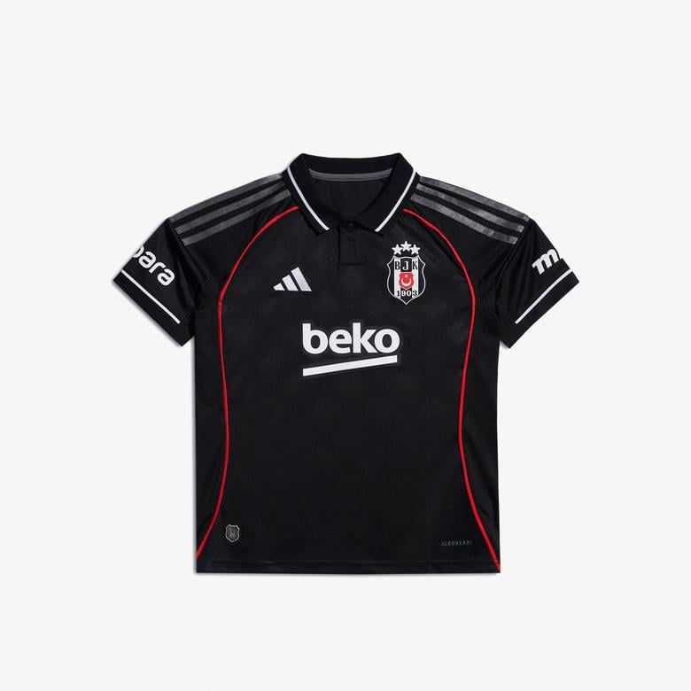 adidas Beşiktaş 25-26 Üçüncü Çocuk Siyah Futbol Forması