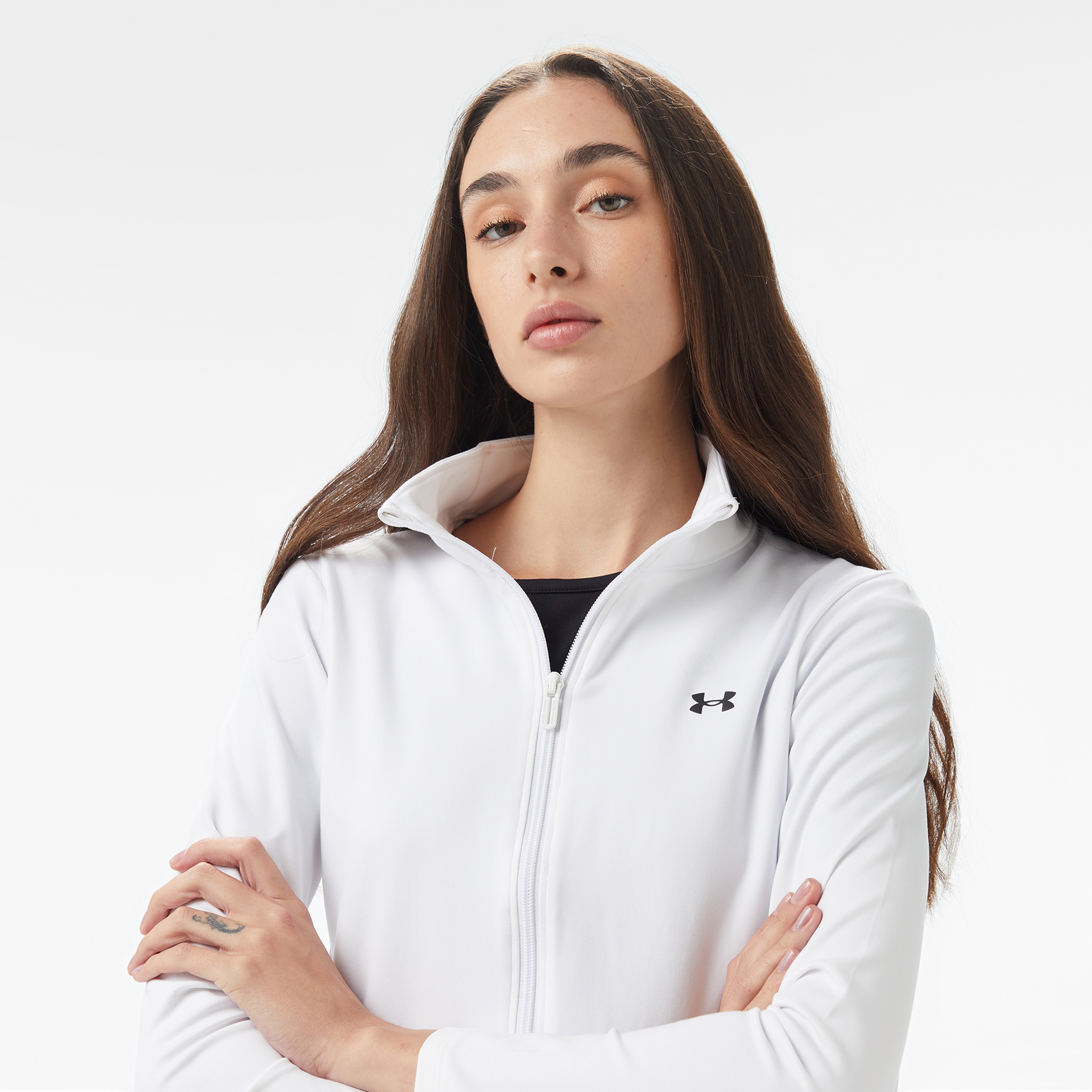 Under Armour Motion Emea Kadın Beyaz Antrenman Ceket
