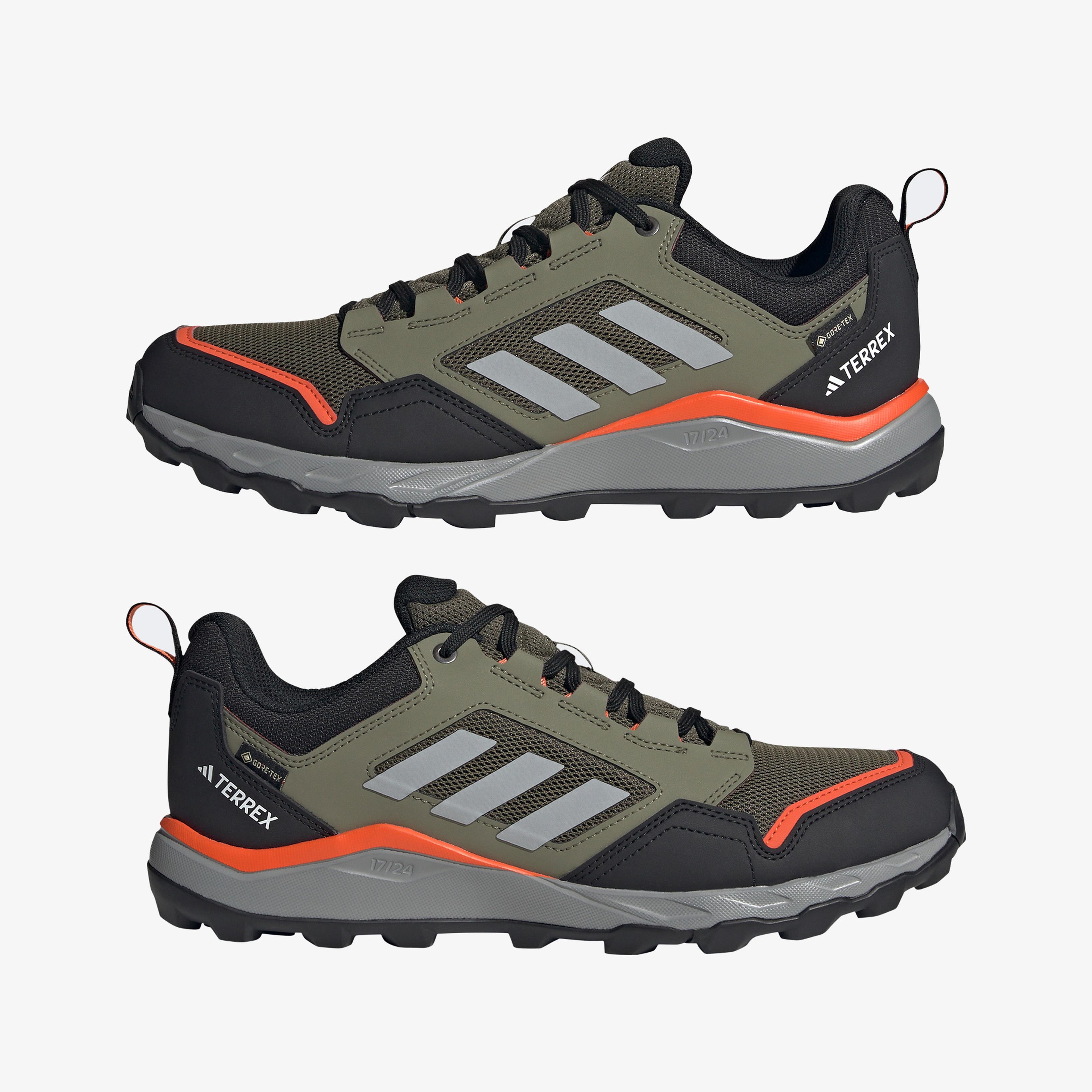 adidas Tracerocker 2.0 Gore-Tex Erkek Yeşil Koşu Ayakkabısı