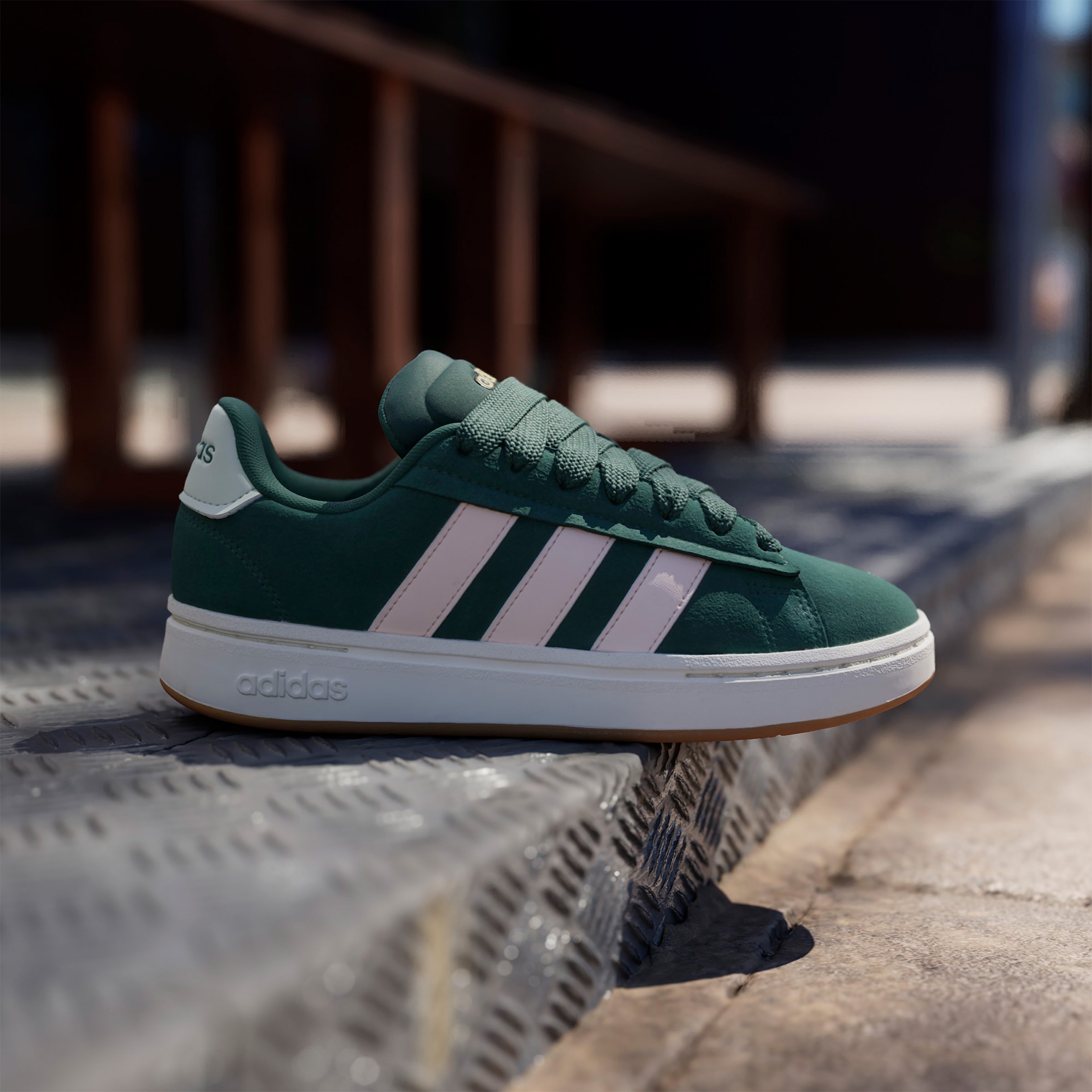 adidas Grand Court Alpha Kadın Yeşil Spor Ayakkabı