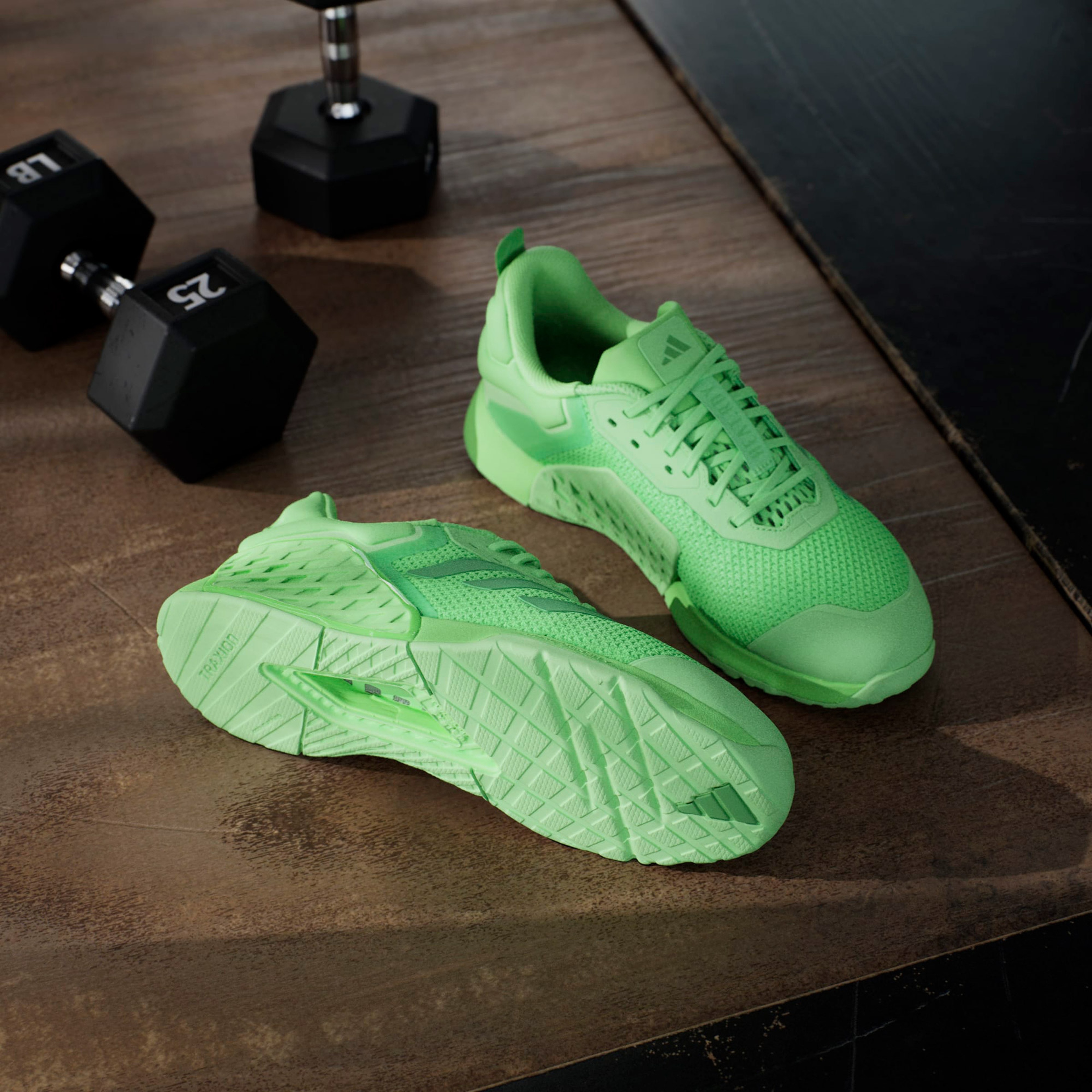 adidas Dropset 3 Unisex Yeşil Antrenman Ayakkabısı
