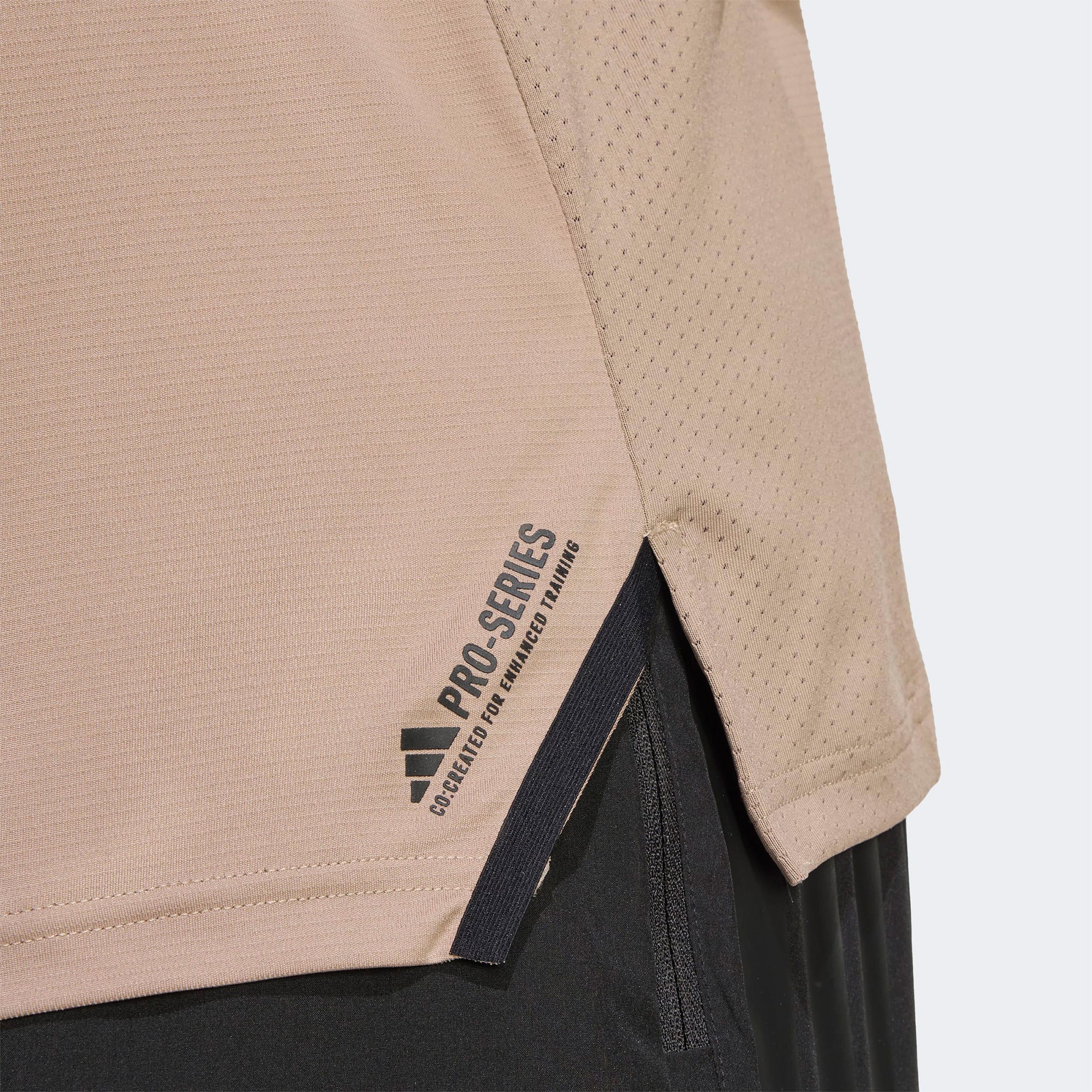 adidas Designed For Training Pro Series Erkek Kahverengi Antrenman T-Shirt