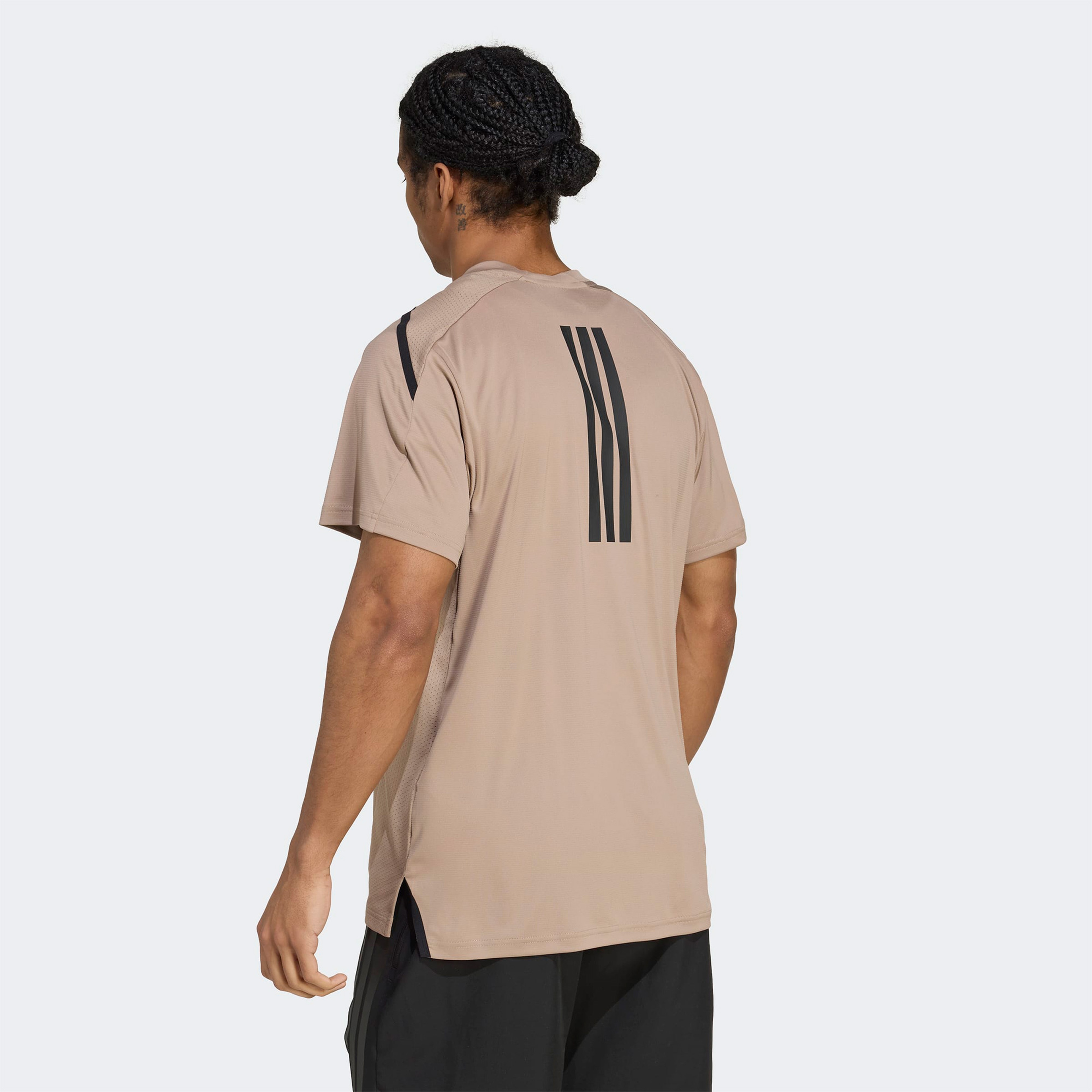 adidas Designed For Training Pro Series Erkek Kahverengi Antrenman T-Shirt