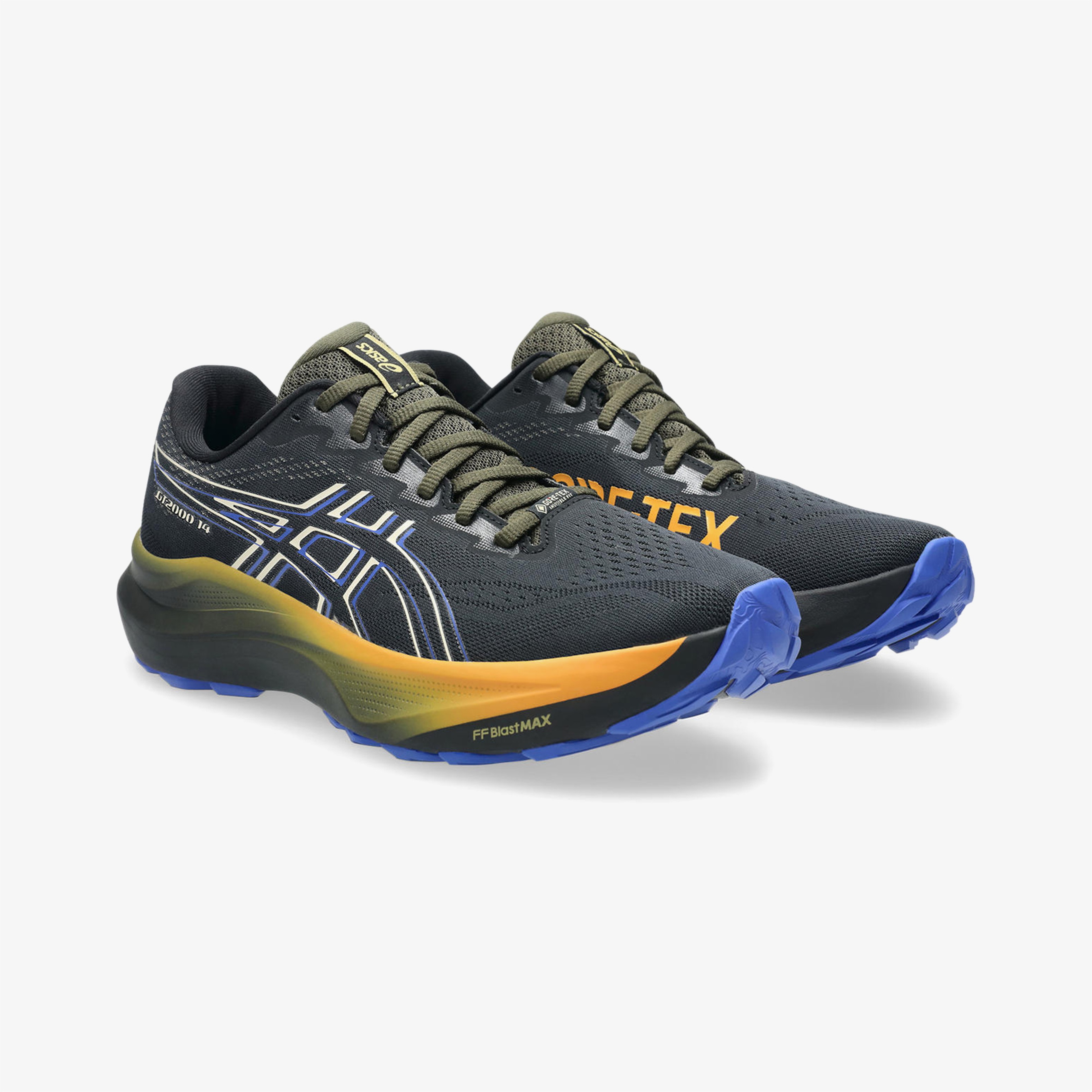 Asics Gt-2000 14 Gore-Tex Erkek Siyah Koşu Ayakkabısı