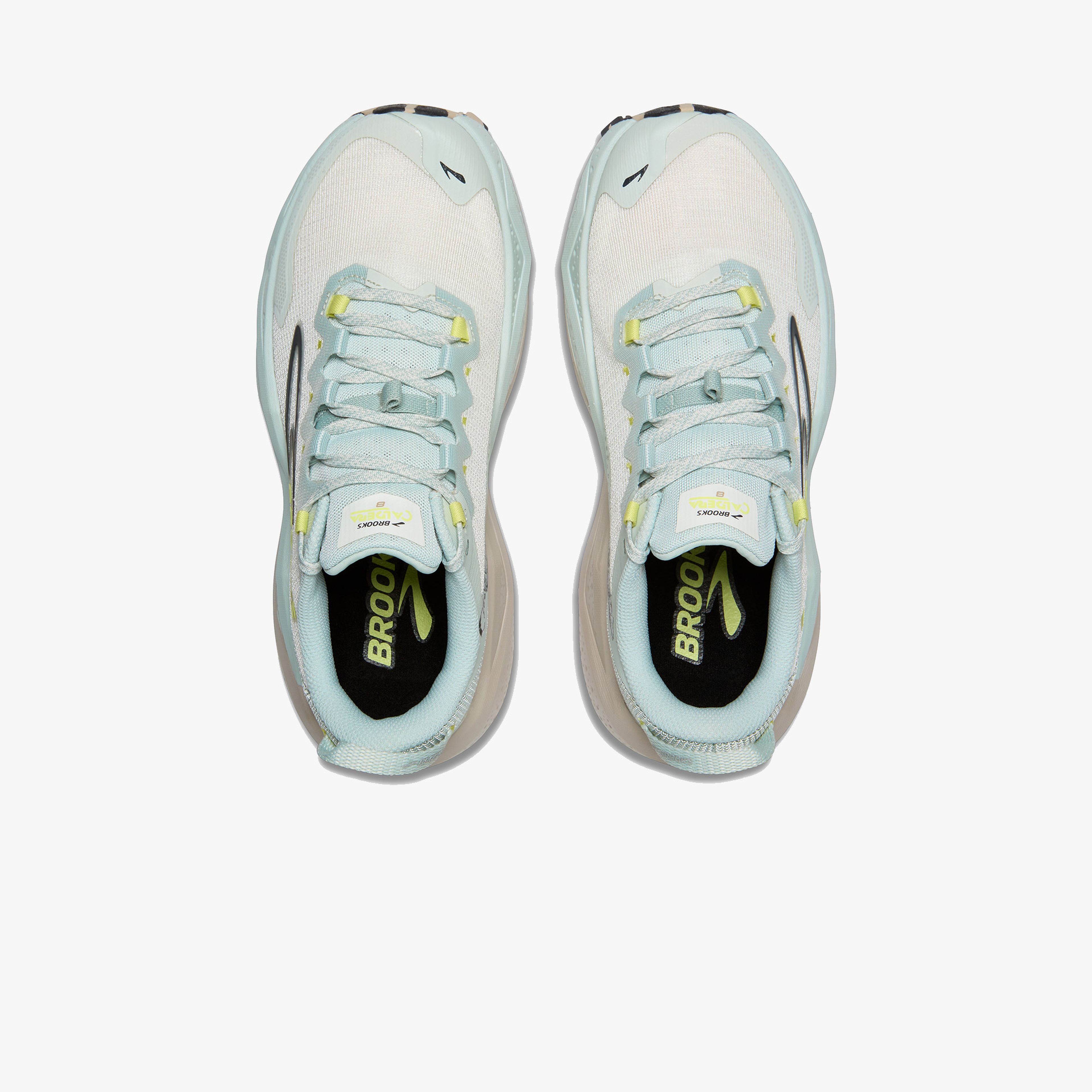 Brooks Caldera 8 Kadın Beyaz Koşu Ayakkabısı