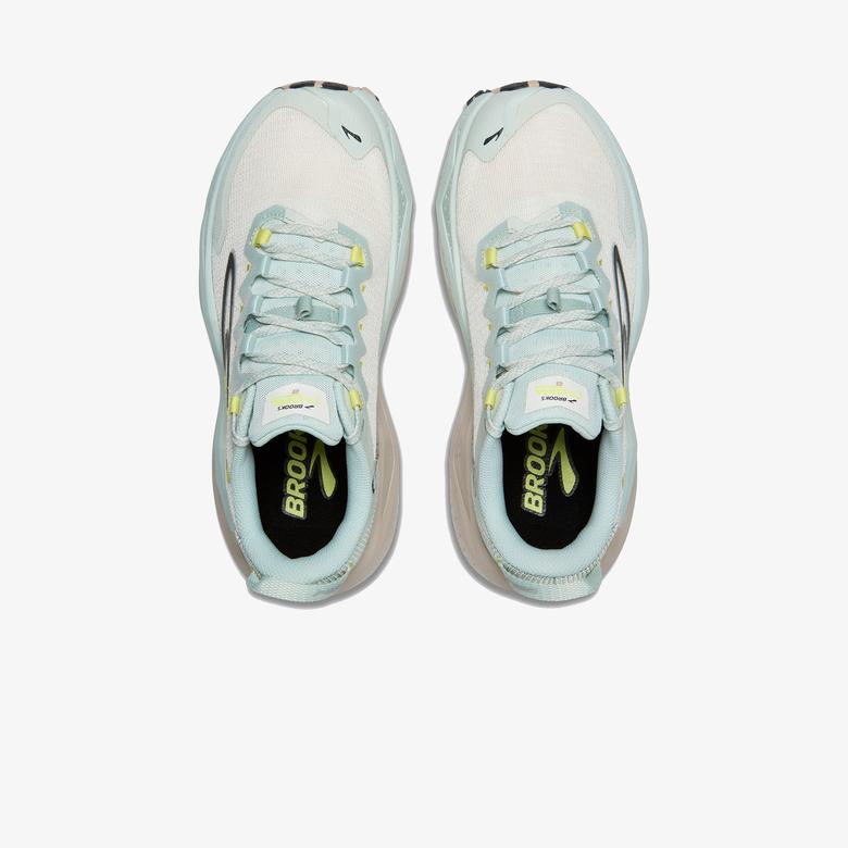 Brooks Caldera 8 Kadın Beyaz Koşu Ayakkabısı