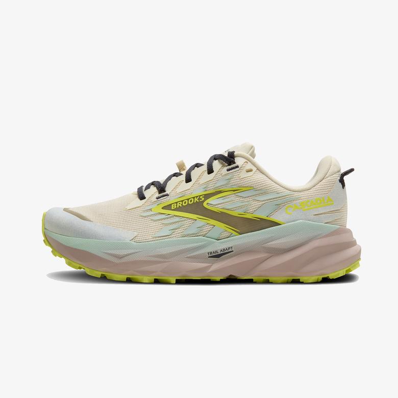 Brooks Cascadia 19 Kadın Bej Koşu Ayakkabısı