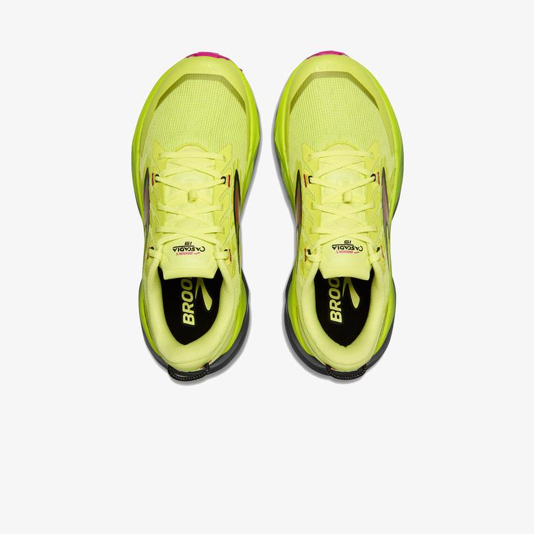 Brooks Cascadia 19 Kadın Sarı Koşu Ayakkabısı