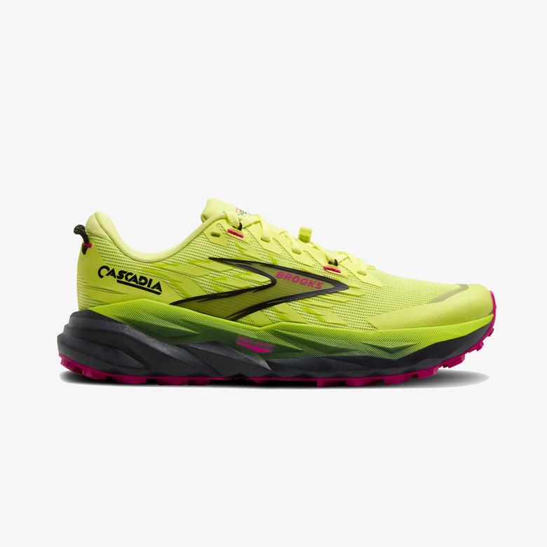 Brooks Cascadia 19 Kadın Sarı Koşu Ayakkabısı