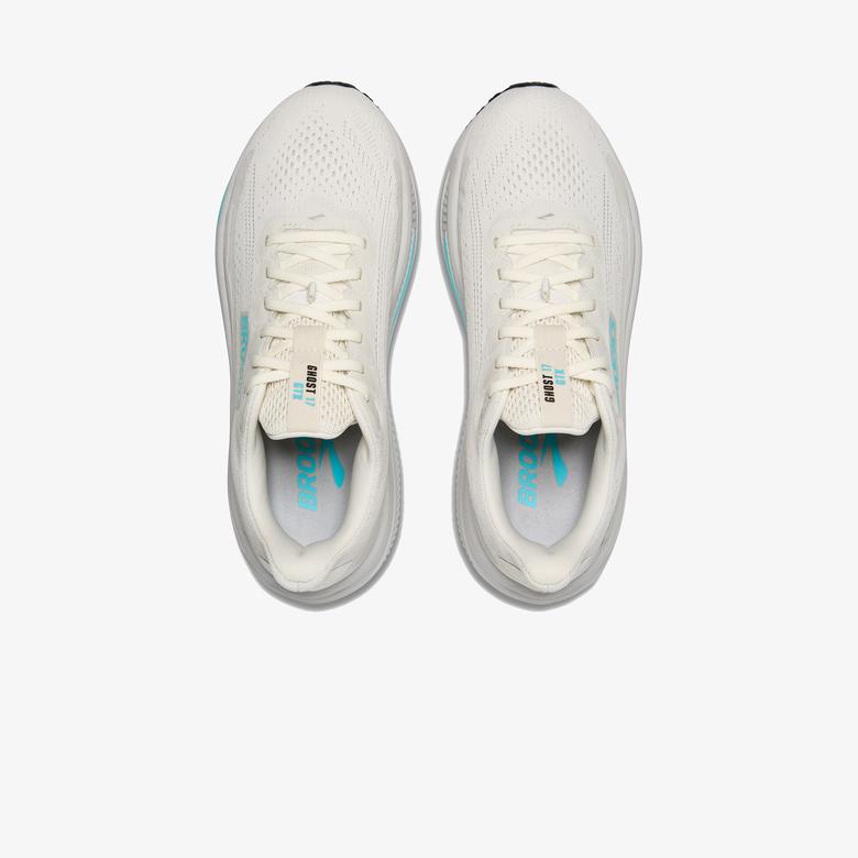 Brooks Ghost 17 Gore-Tex Kadın Beyaz Koşu Ayakkabısı