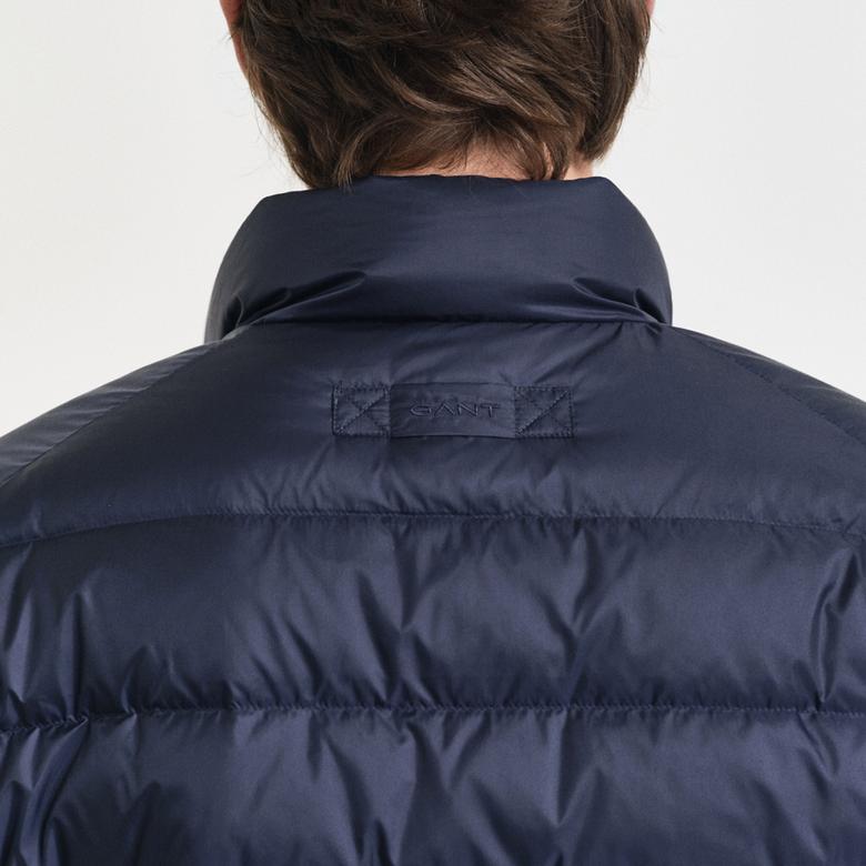 GANT Erkek Lacivert Regular Fit Dik Yaka Kaz Tüyü Mont