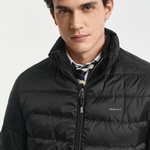 GANT Erkek Siyah Regular Fit Dik Yaka Kaz Tüyü Mont