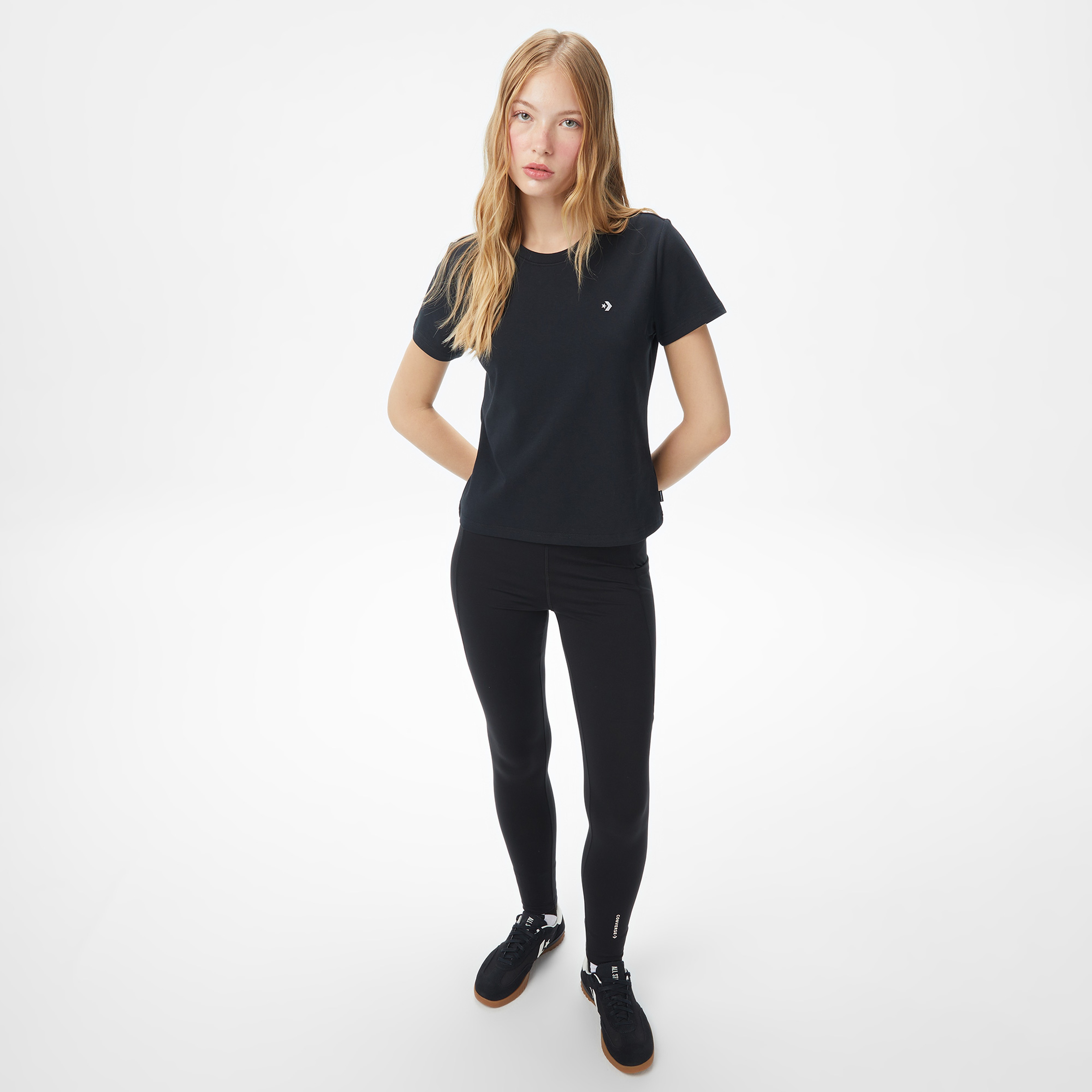 Converse Kadın Siyah Pantolon