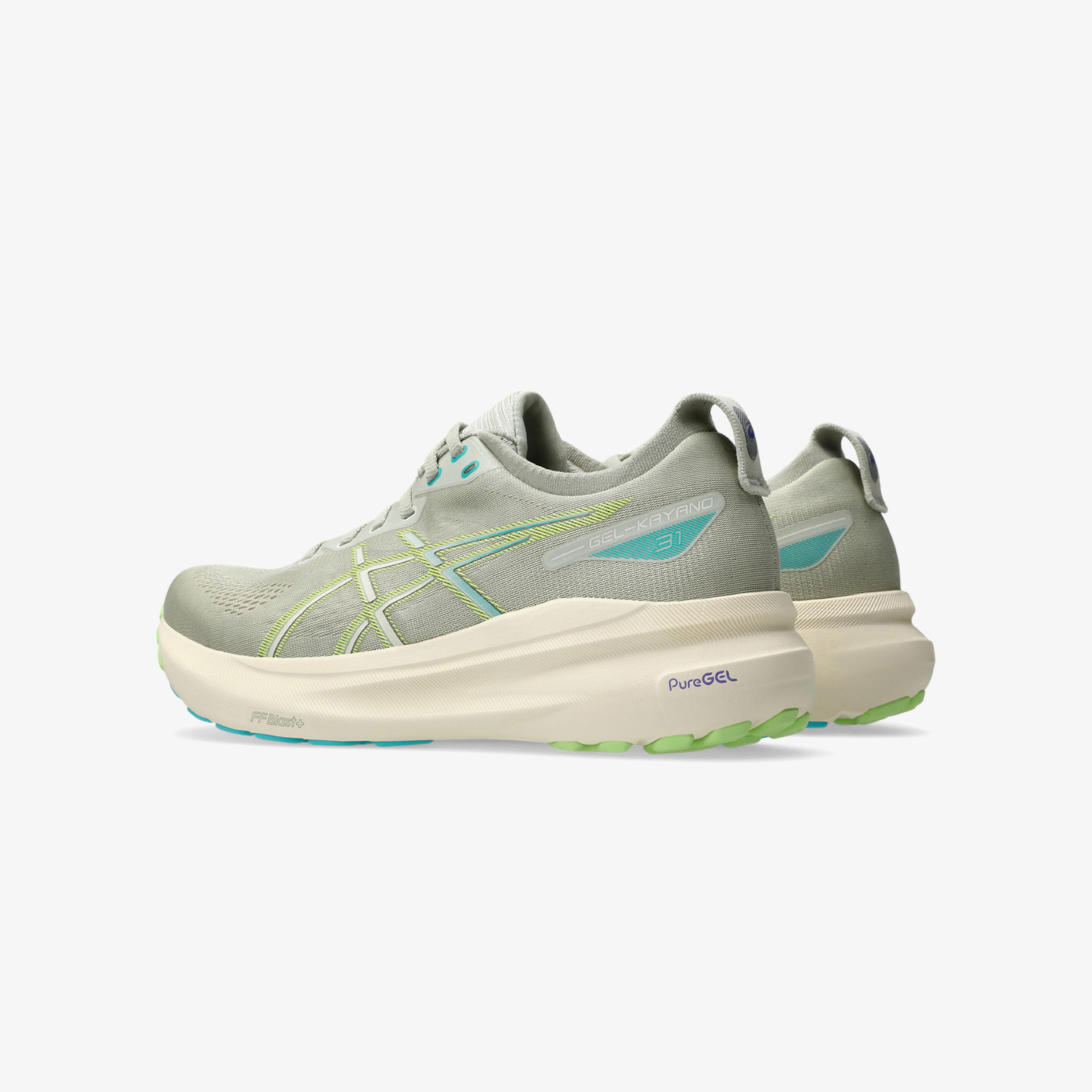 Asics Gel-Kayano 31 Erkek Gri Koşu Ayakkabısı