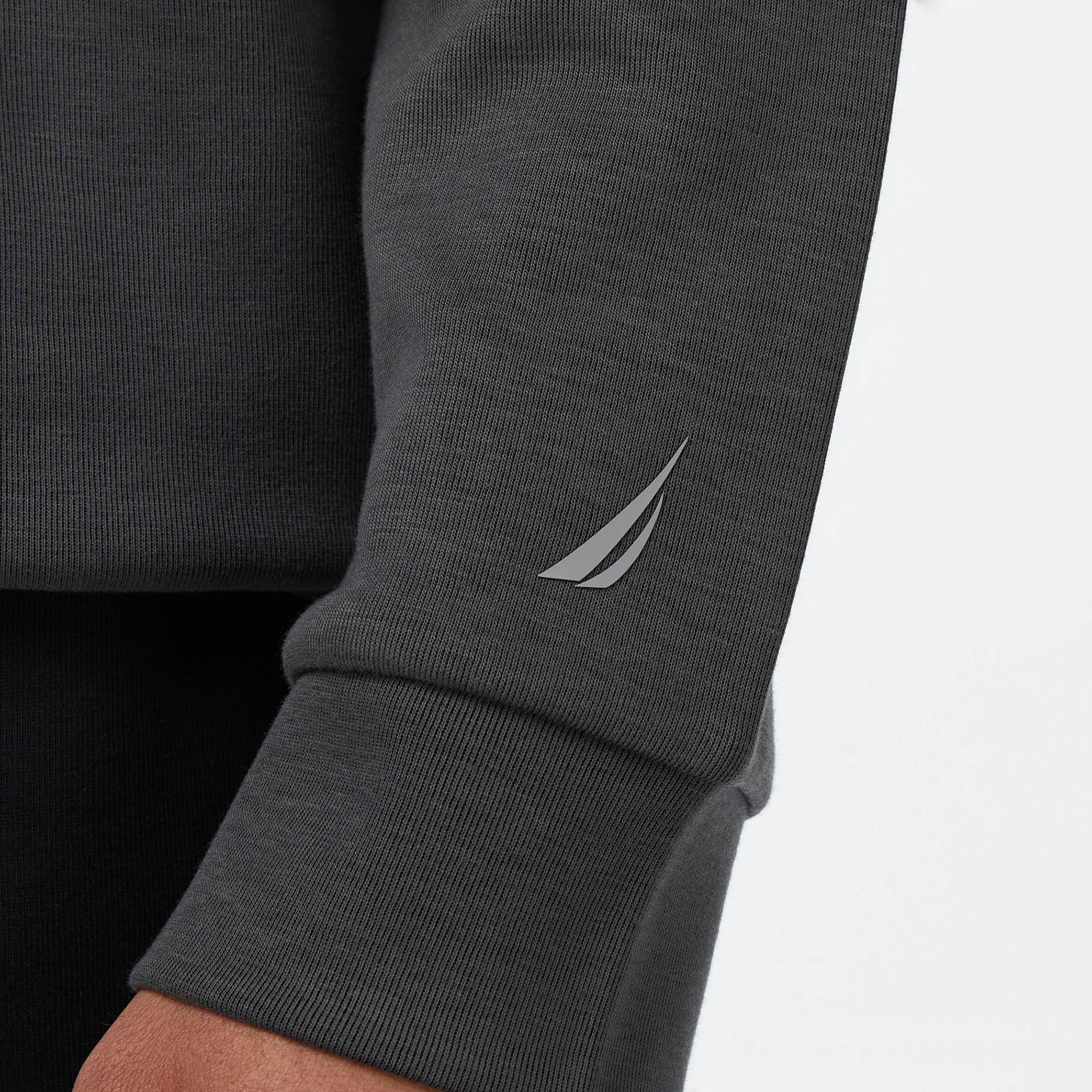 Nautica Classic Fit Erkek Gri Sweatshirt