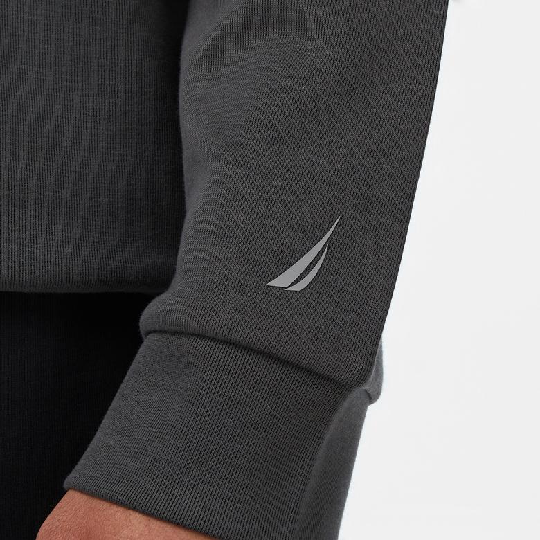 Nautica Classic Fit Erkek Gri Sweatshirt