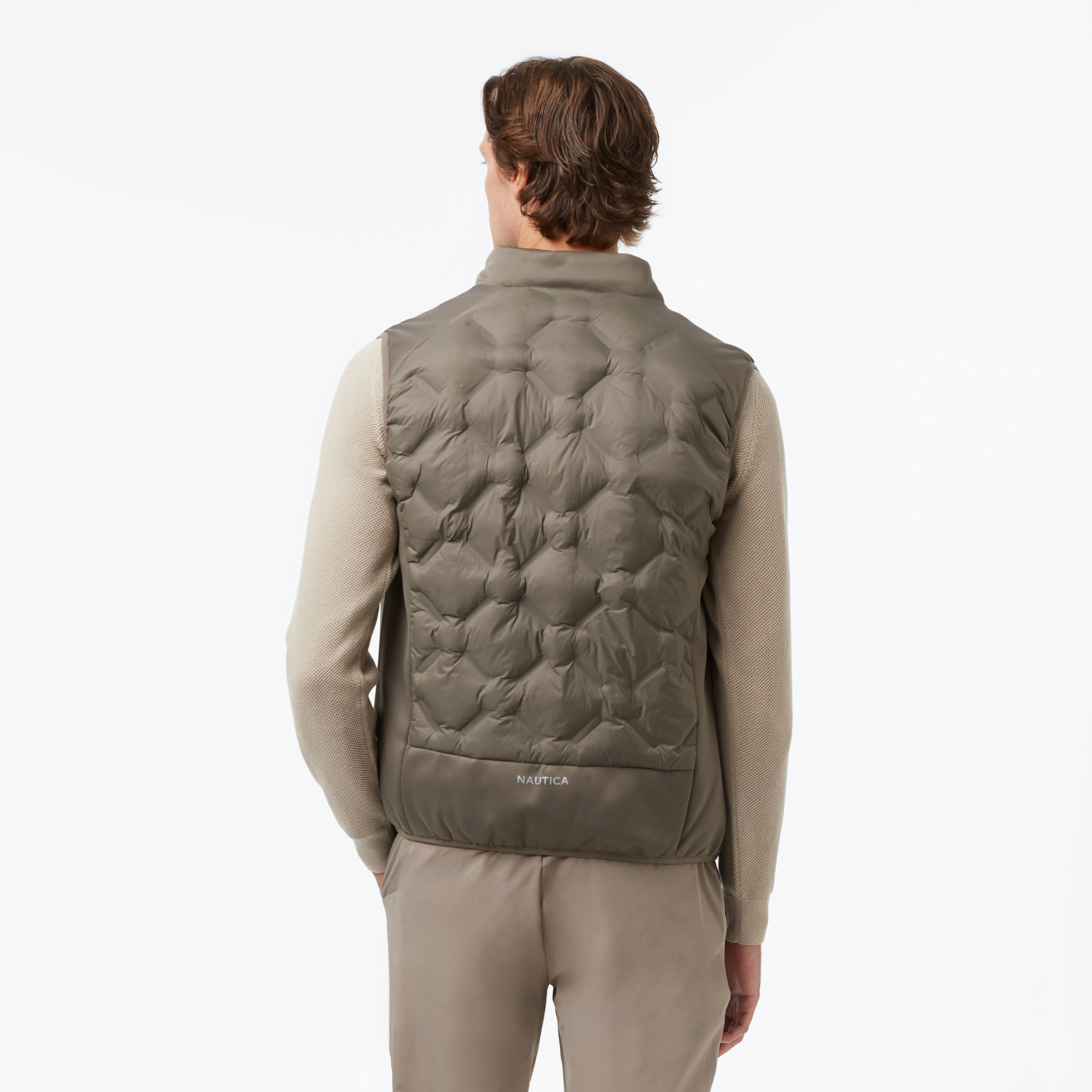 Nautica Erkek Kahverengi Regular Fit Yelek