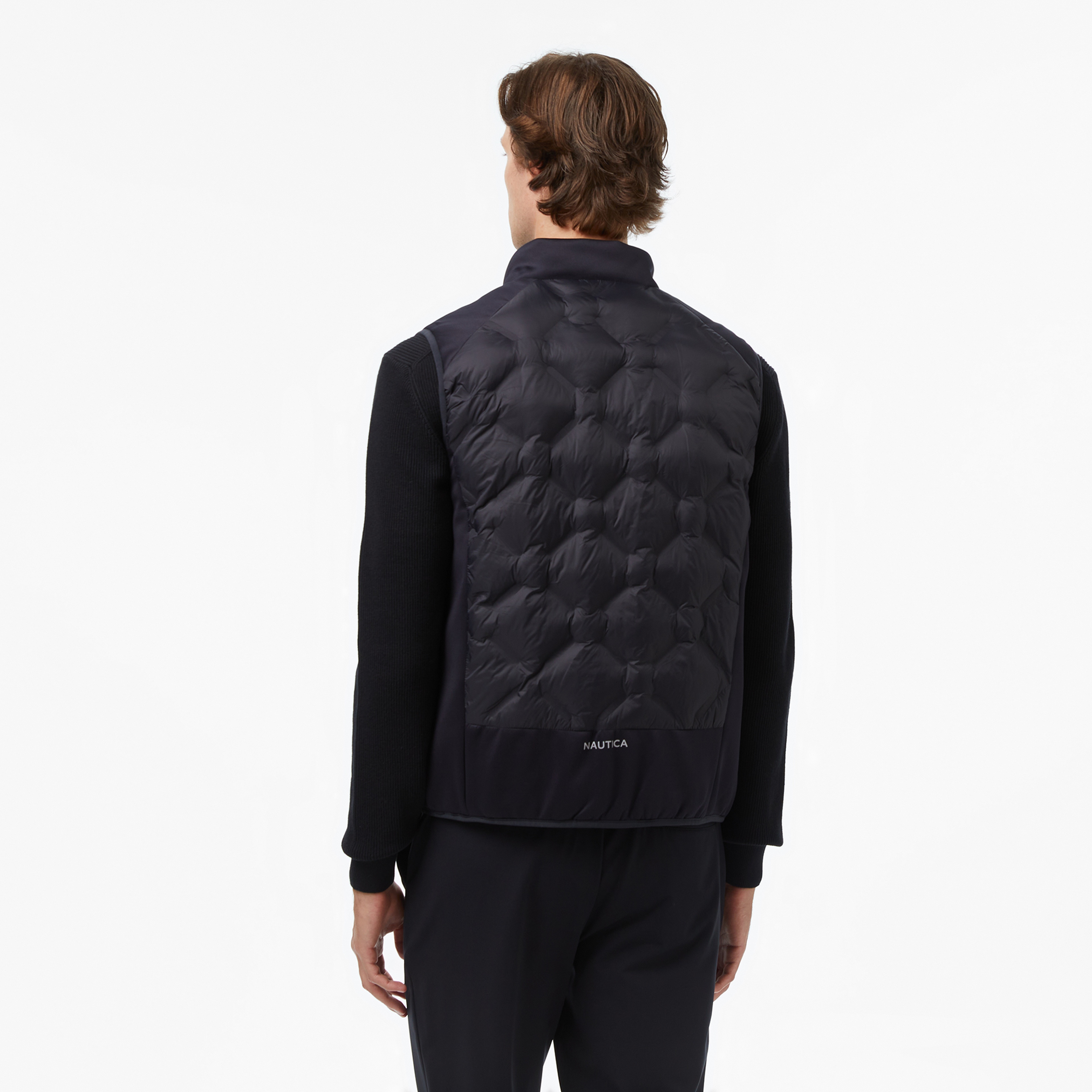 Nautica Erkek Siyah Regular Fit Yelek