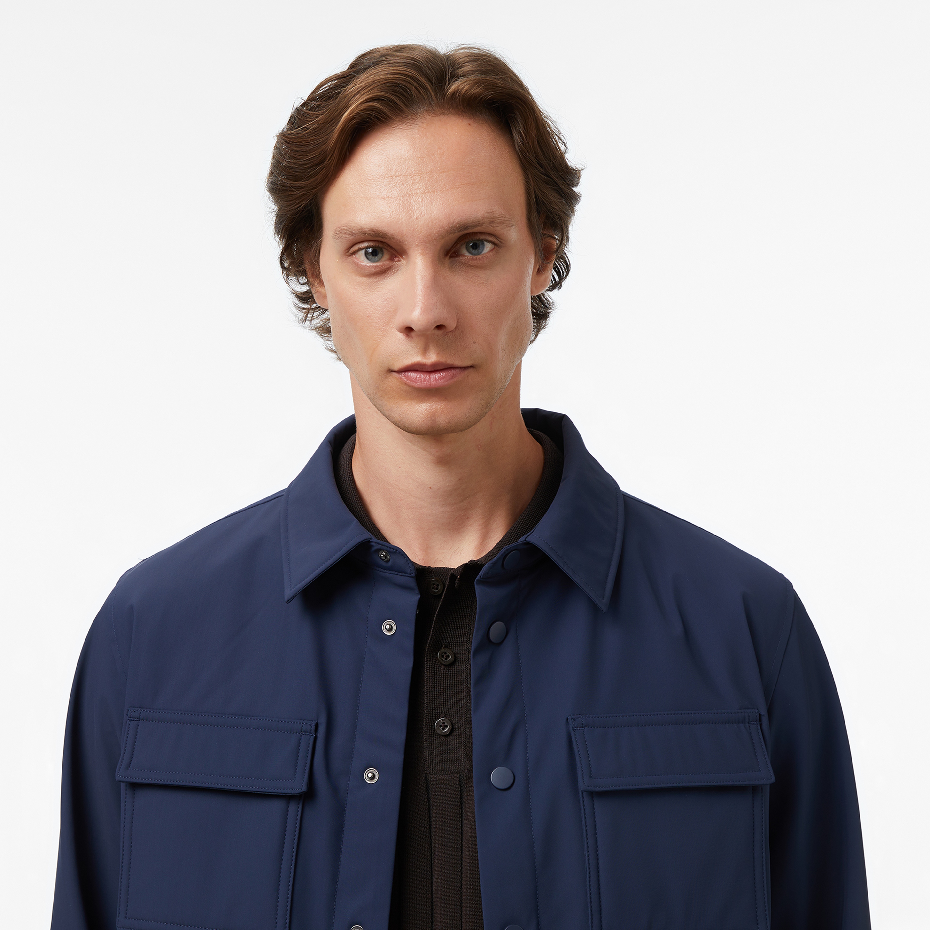 Nautica Erkek Lacivert Regular Fit Su Geçirmez Ceket