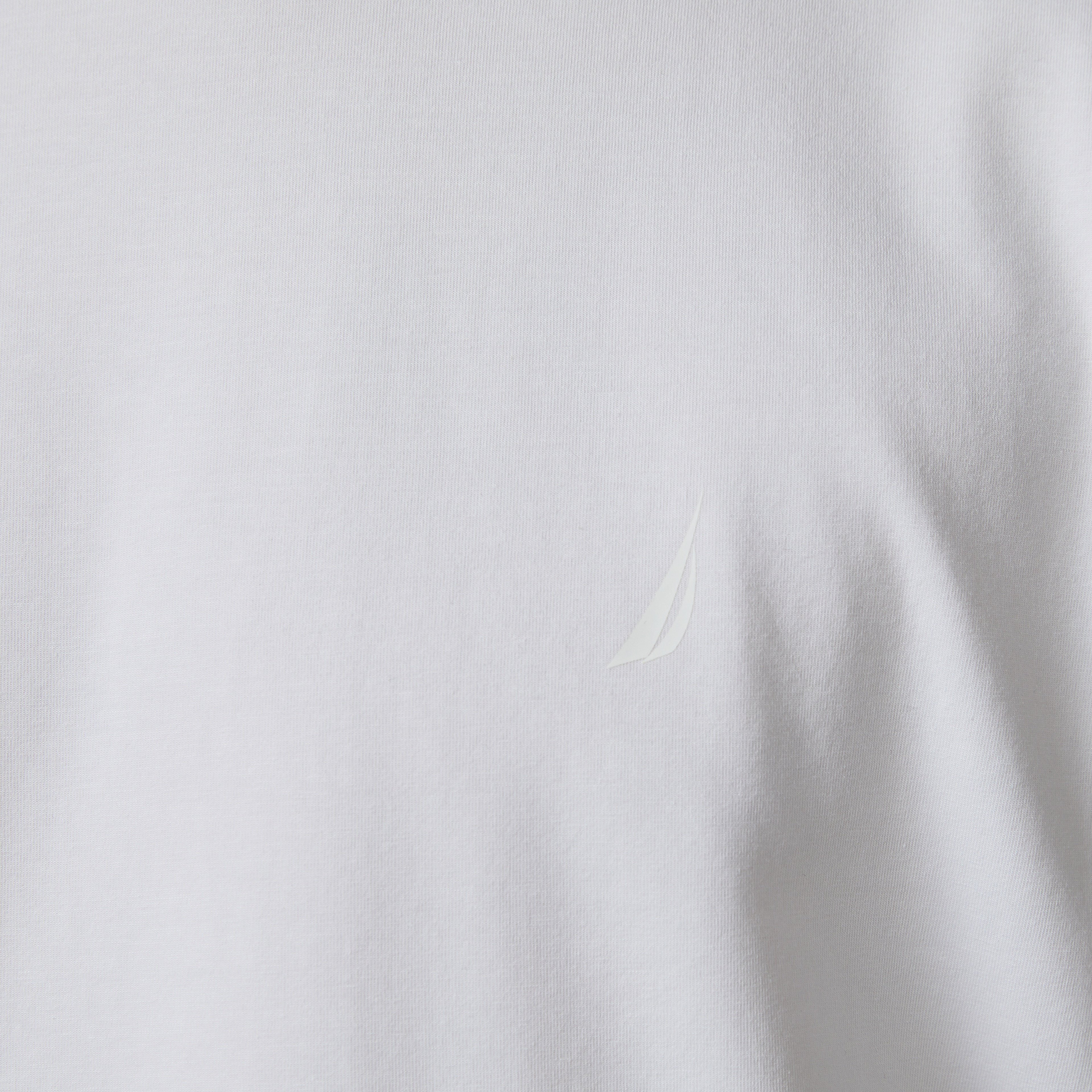 Nautica Erkek Beyaz Classic Fit T-Shirt