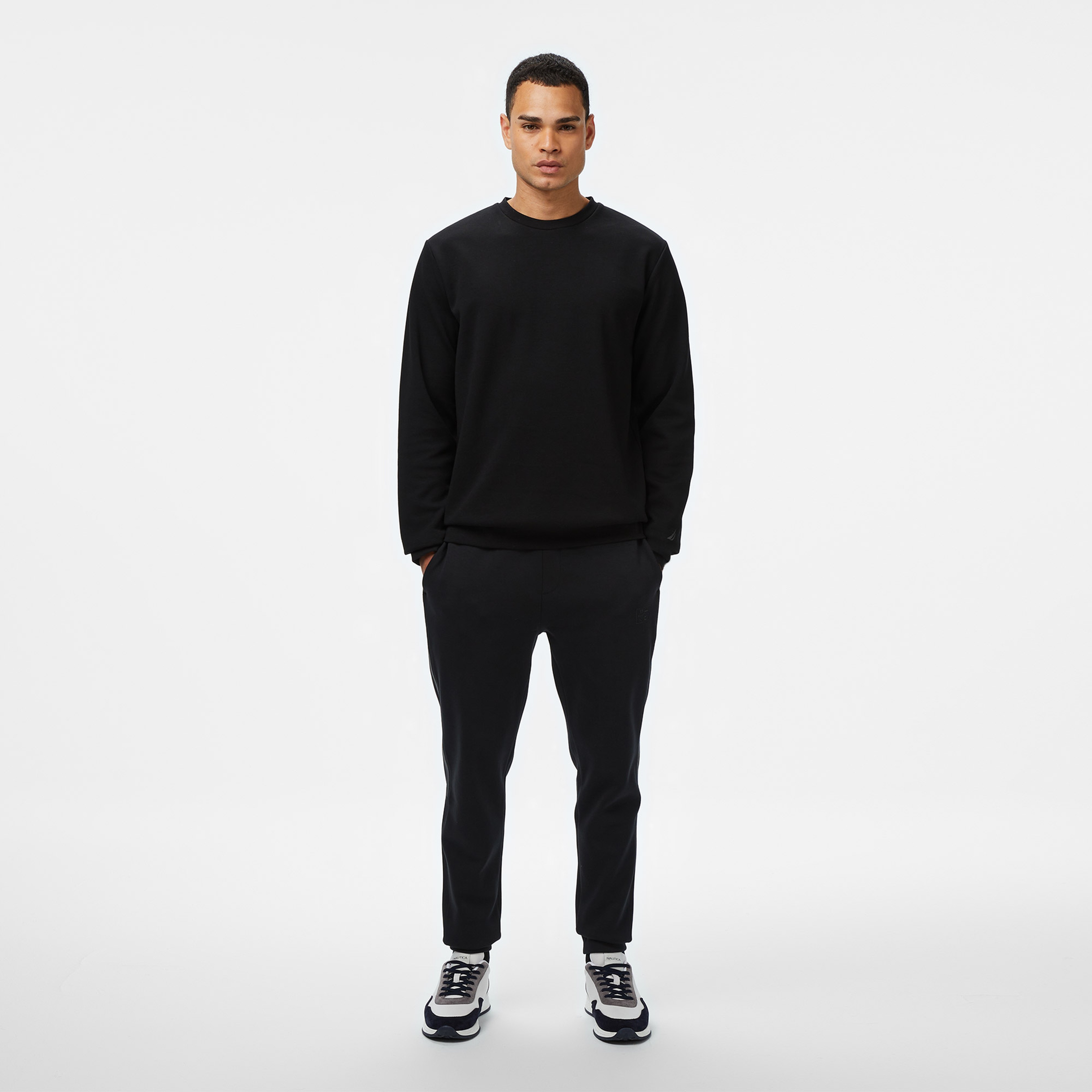 Nautica Erkek Siyah Classic Fit Eşofman Altı