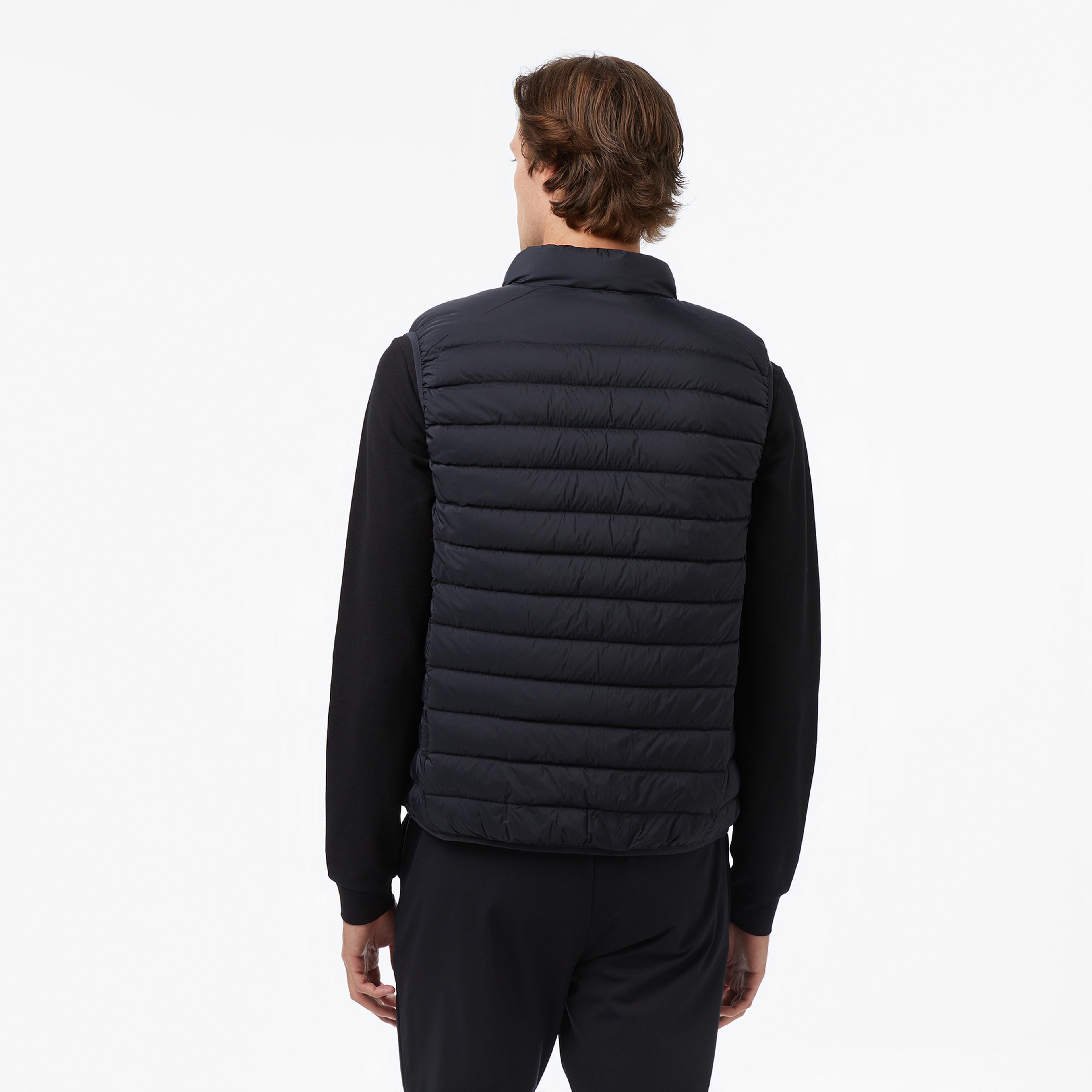 Nautica Erkek Siyah Regular Fit Su İtici Kaz Tüyü Yelek