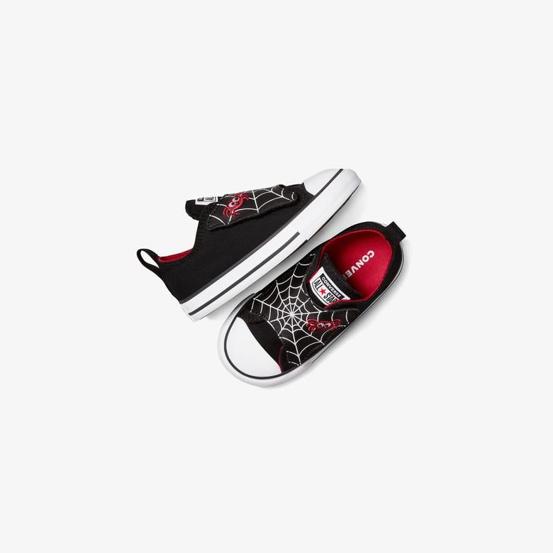 Converse Chuck Taylor All Star One-Strap Spiderweb Çocuk Siyah Sneaker