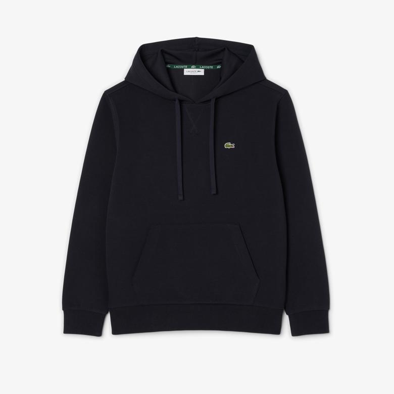 Kadın Relaxed Fit Kapüşonlu Lacivert Sweatshirt