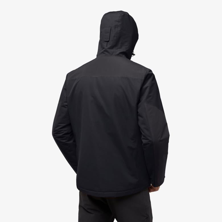 Jack Wolfskin Jasper Insulated Erkek Siyah Mont