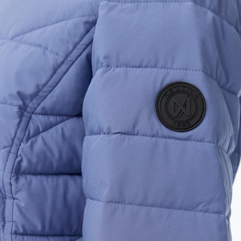 Nautica Kadın Mavi Regular Fit Mont