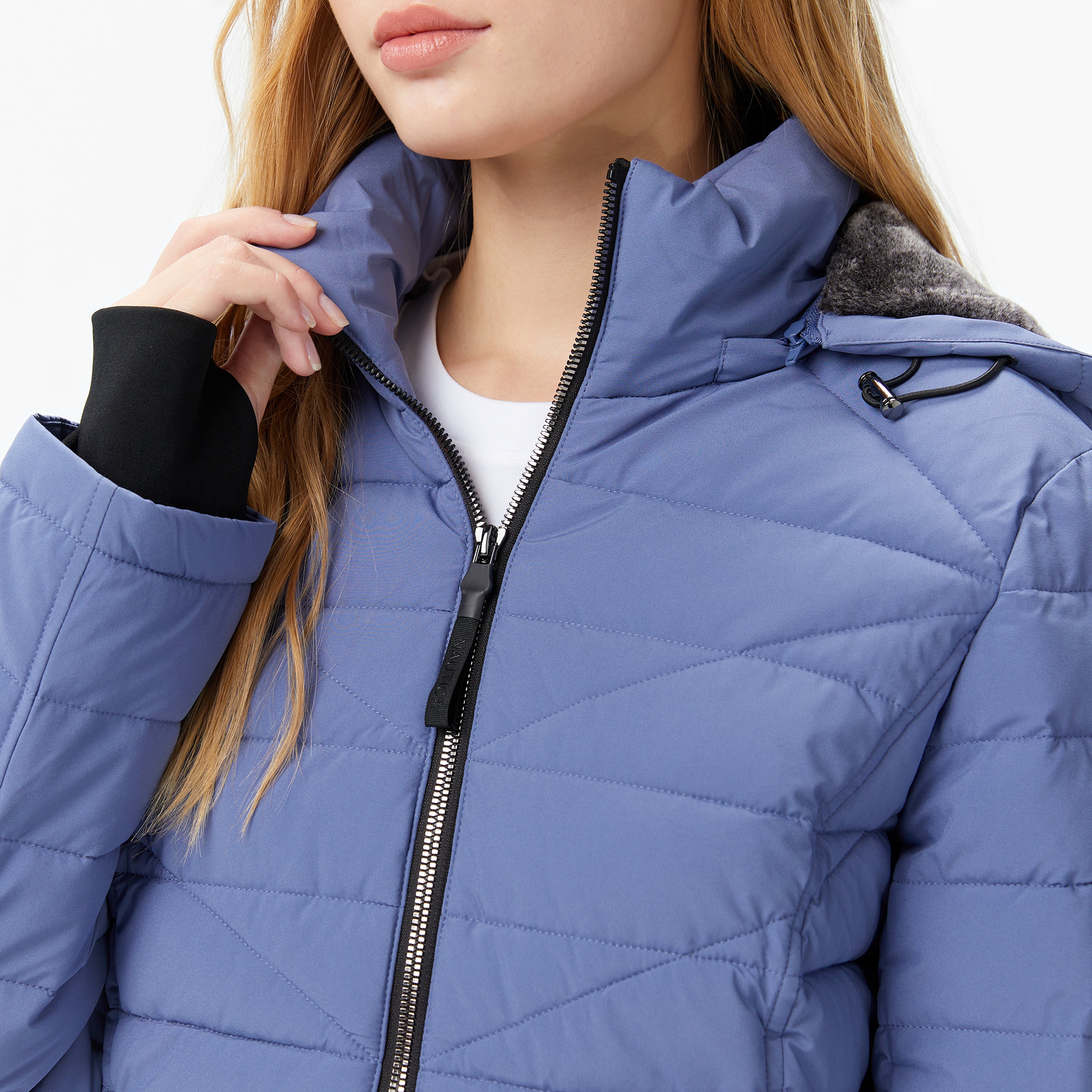 Nautica Kadın Mavi Regular Fit Mont