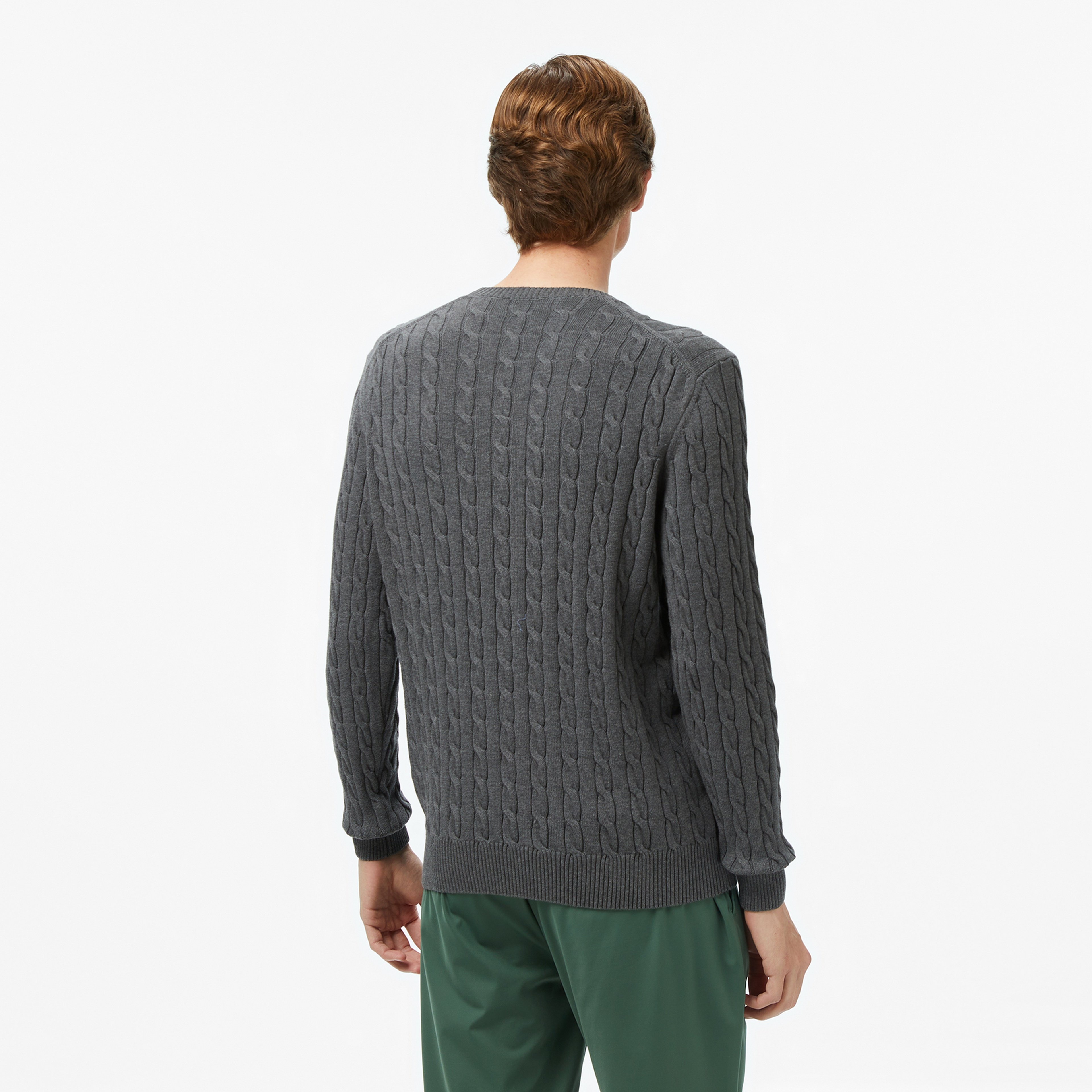 Nautica Erkek Gri Classic Fit Kazak