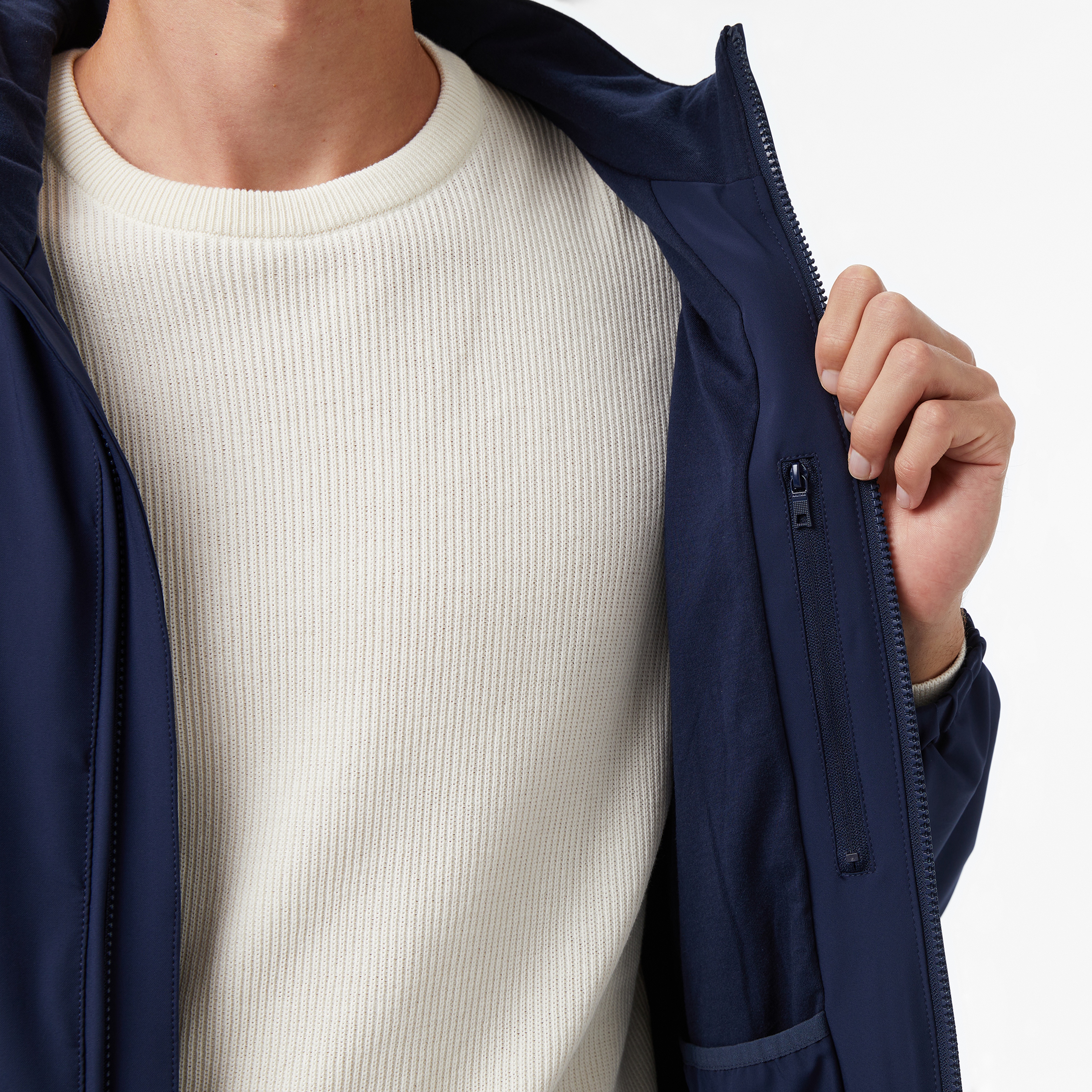 Nautica Erkek Lacivert Regular Fit Mont