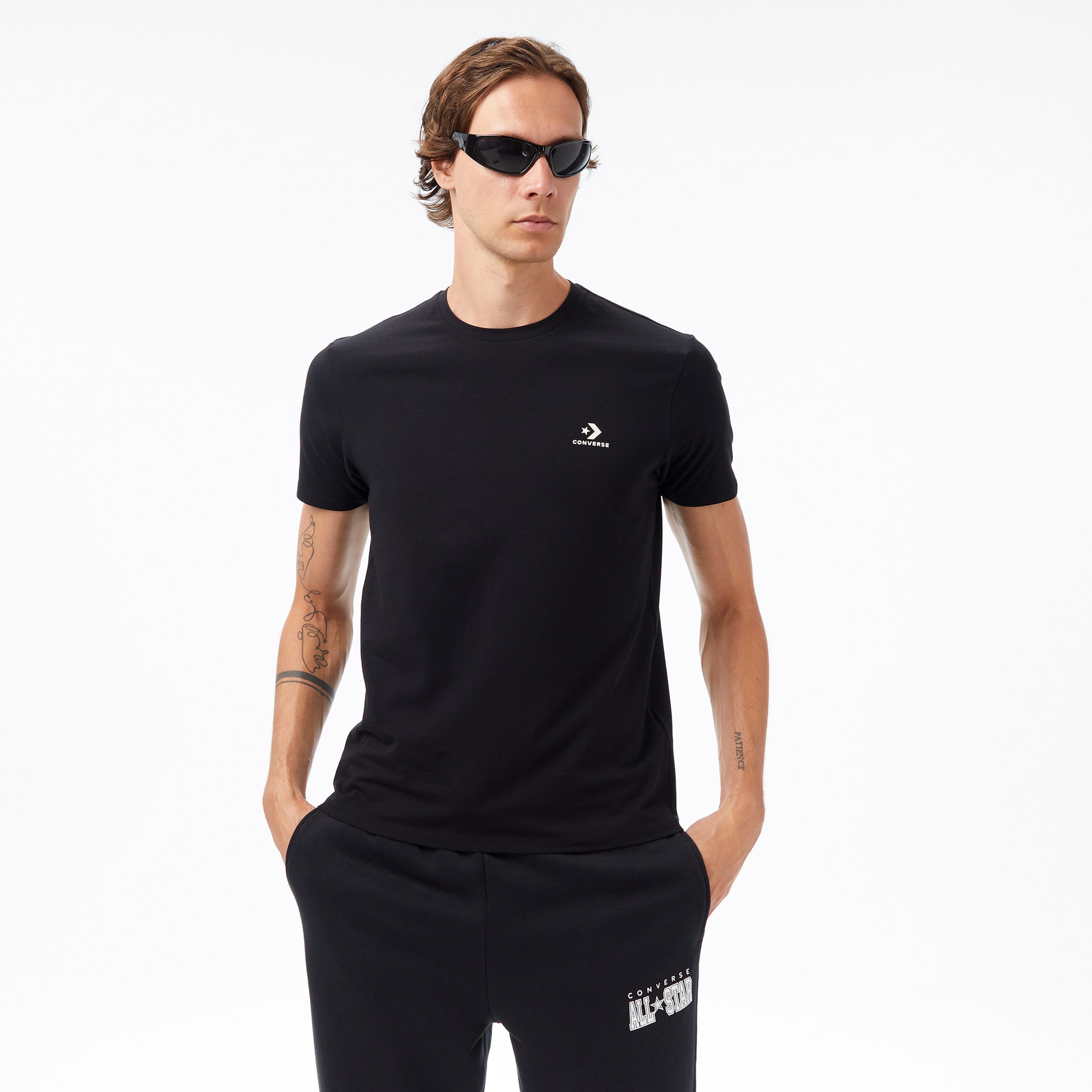 Converse Erkek Siyah T Shirt