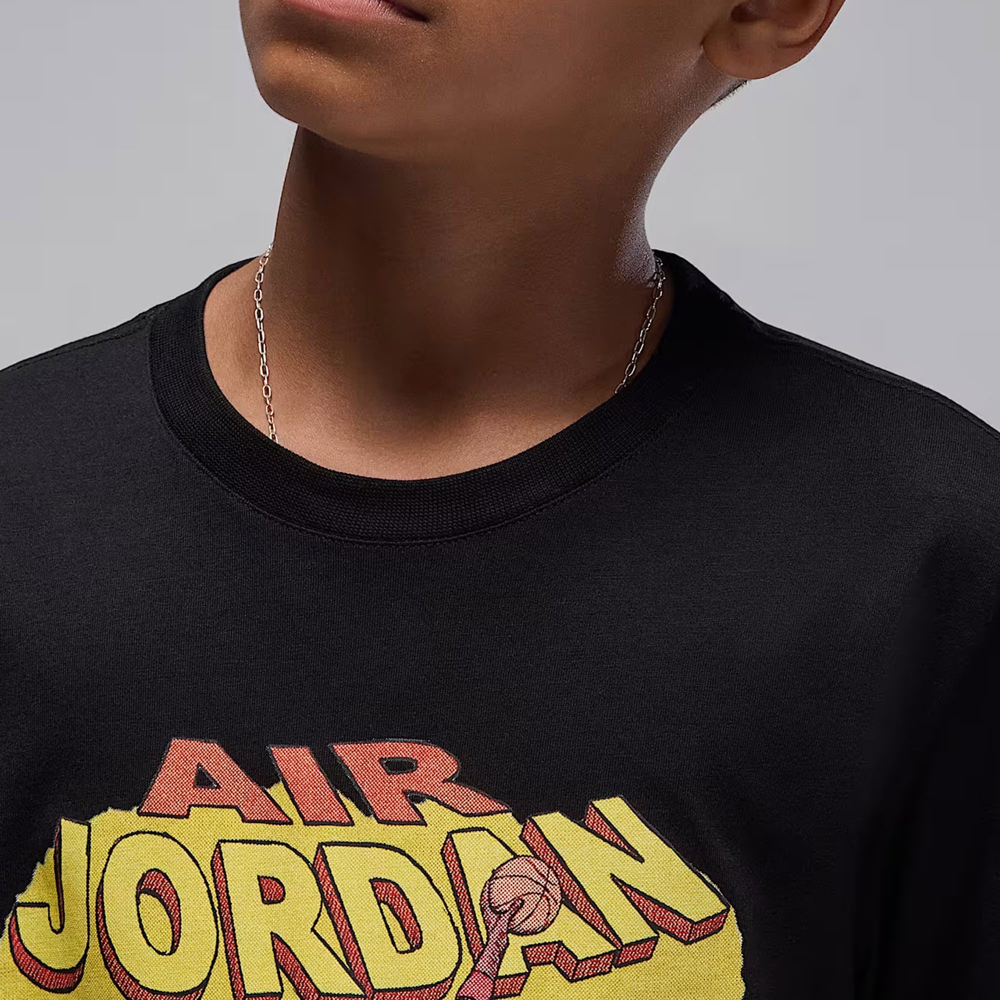 Jordan Brand Comic Slam Çocuk Siyah T-Shirt