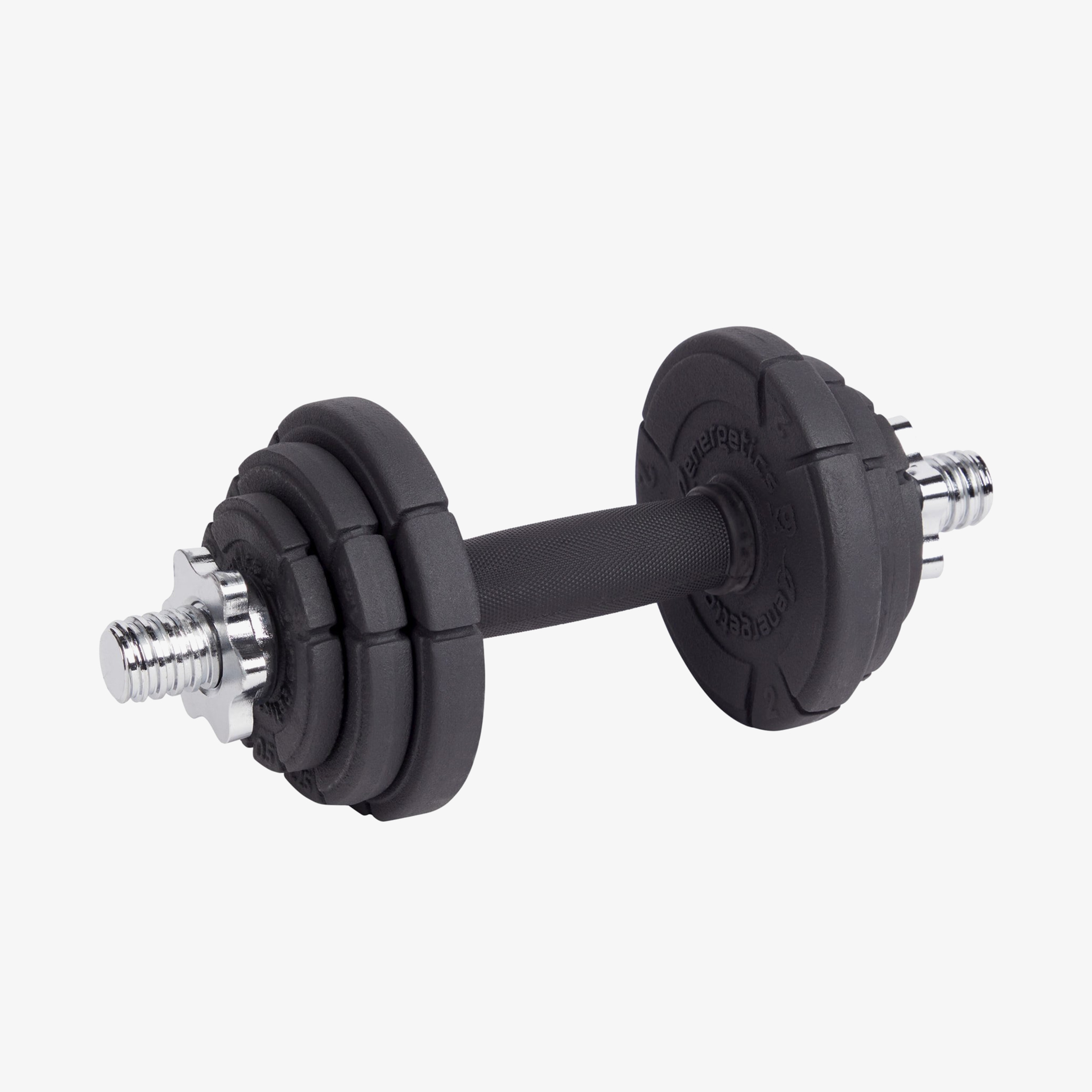 Energetics Premium 10Kg Cast iron Set (30Mm) Unisex Beyaz Dambıl