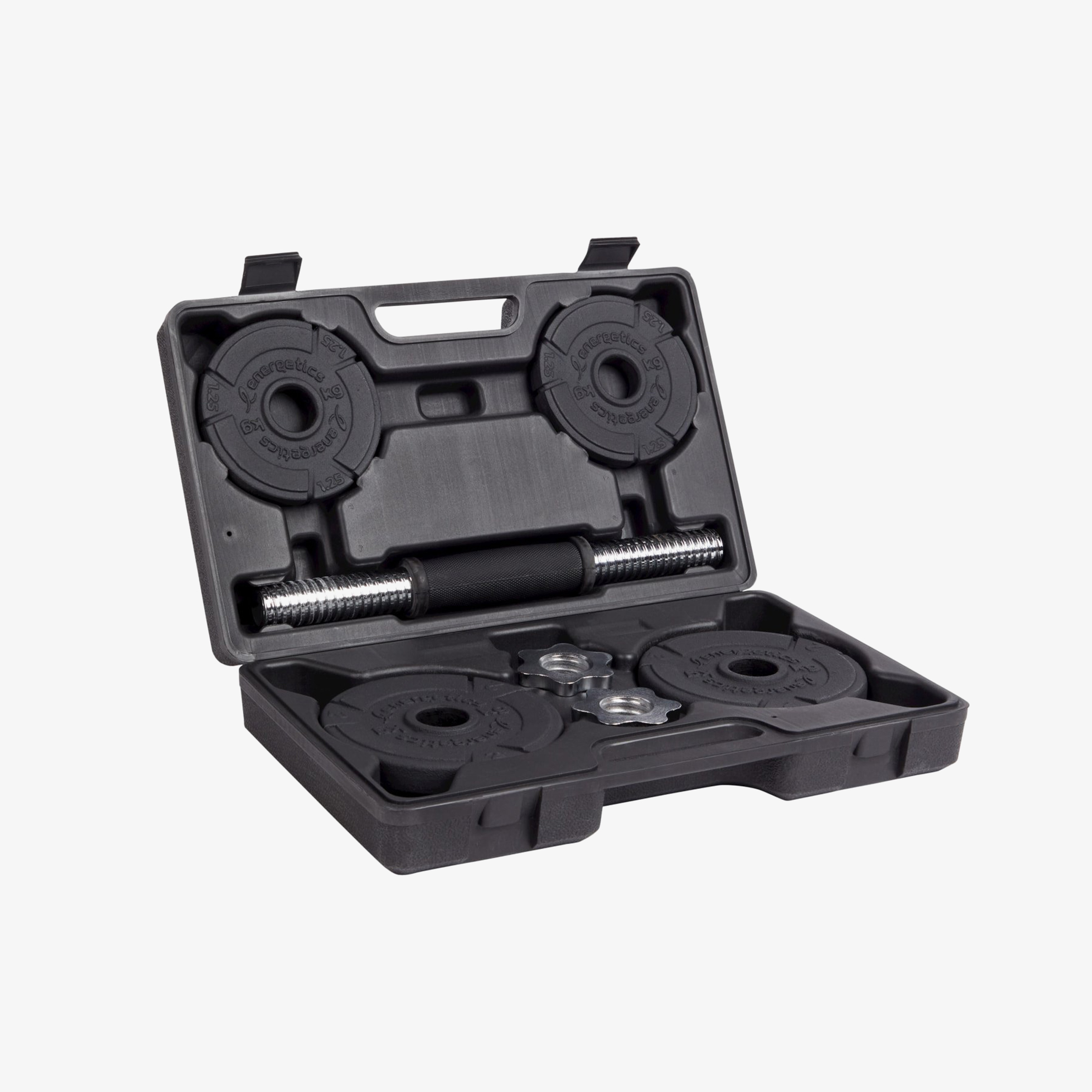 Energetics Premium 10Kg Cast iron Set (30Mm) Unisex Beyaz Dambıl