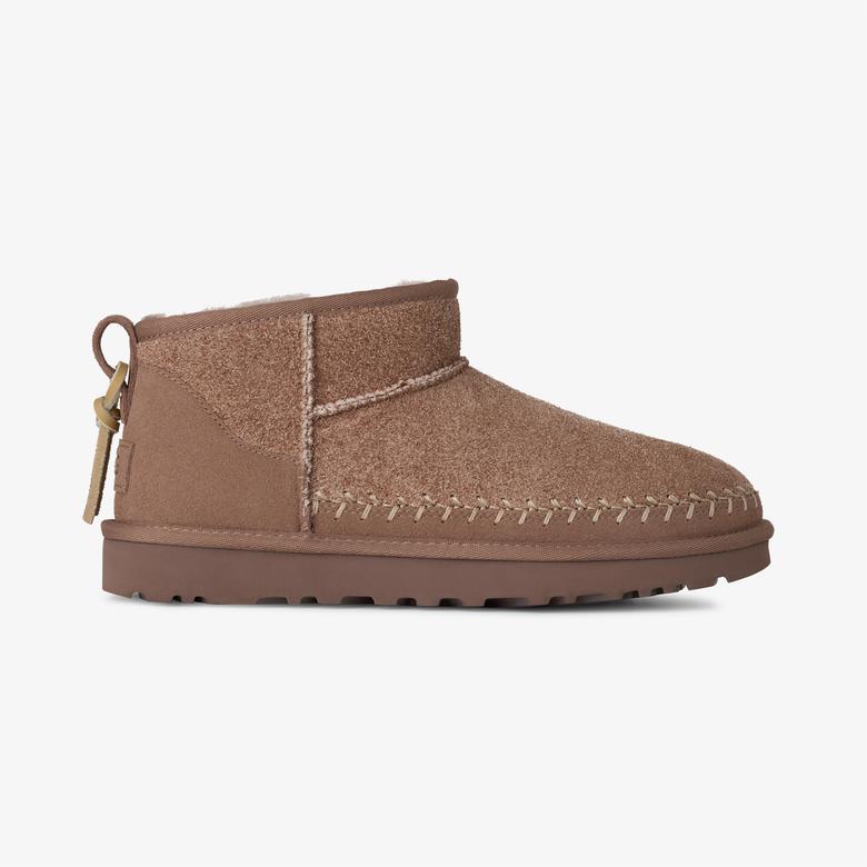 UGG Classic Ultra Mini Biarritz Kadın Kahverengi Bot
