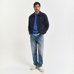 GANT Erkek Mavi Regular Fit Bisiklet Yaka Sweatshirt