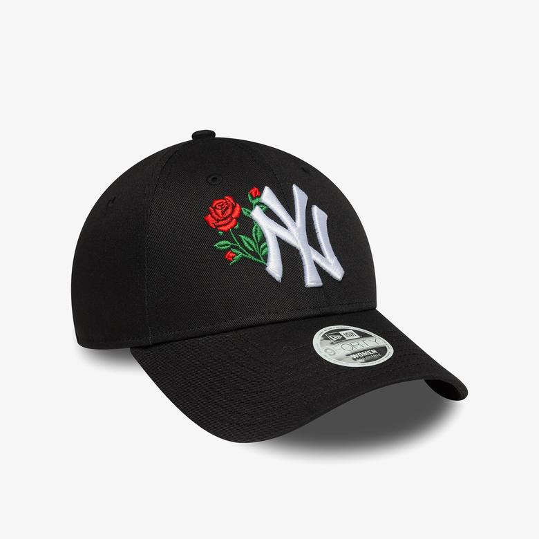 New Era  Rose 9Forty Neyyan  Blk Kadın Siyah Şapka