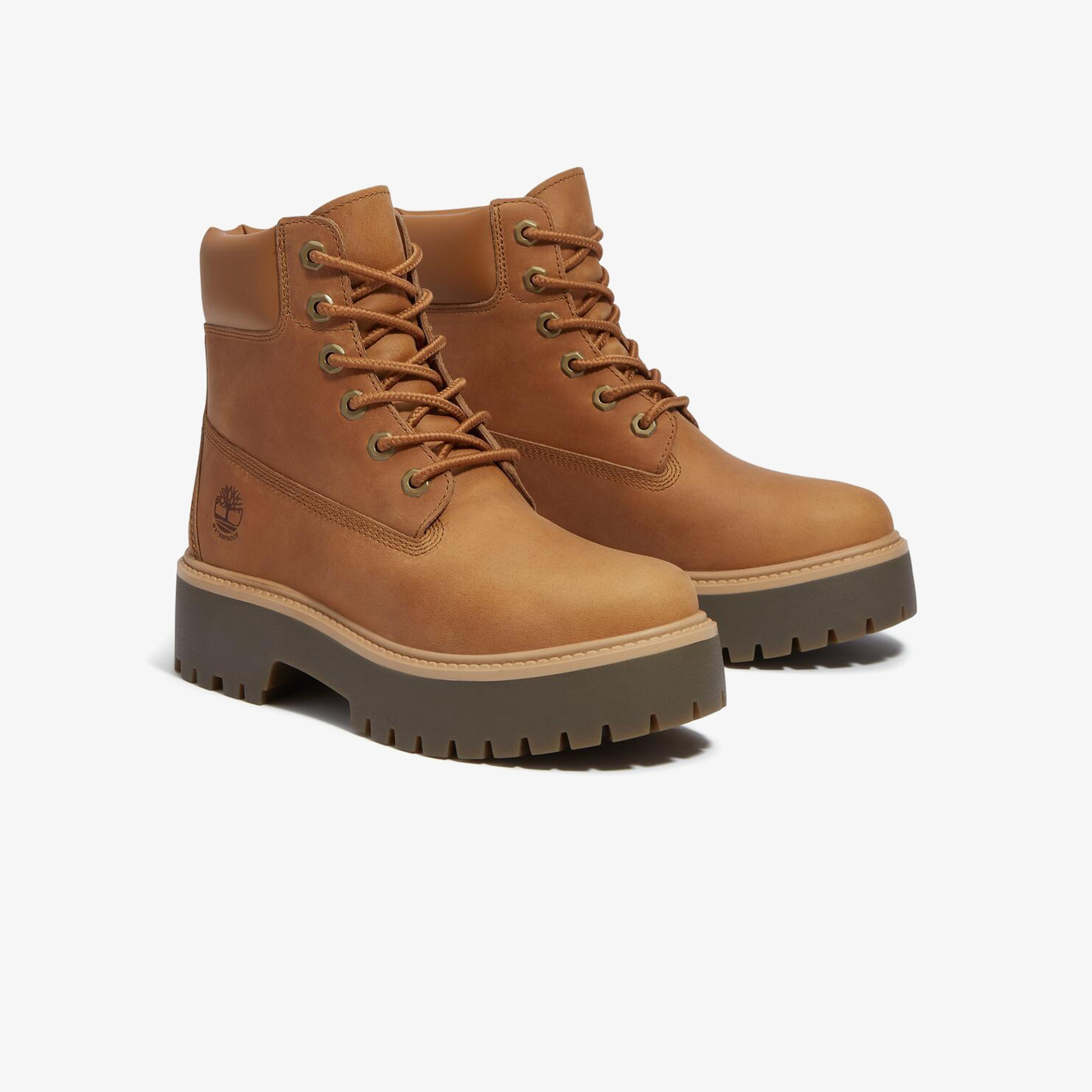 Timberland Stone Street 6 Inch Lace Up Waterproof Erkek Sarı Bot