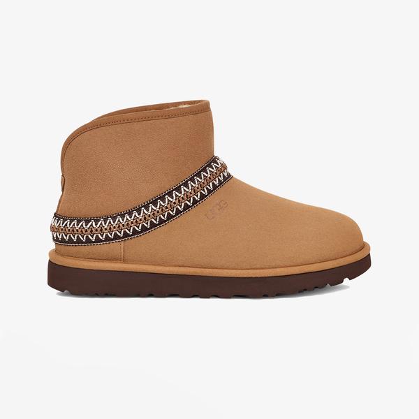 UGG Classic Mini Crescent Kadın Kahverengi Bot