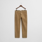 GANT Erkek Bej Regular Fit Cord Chino Pantolon